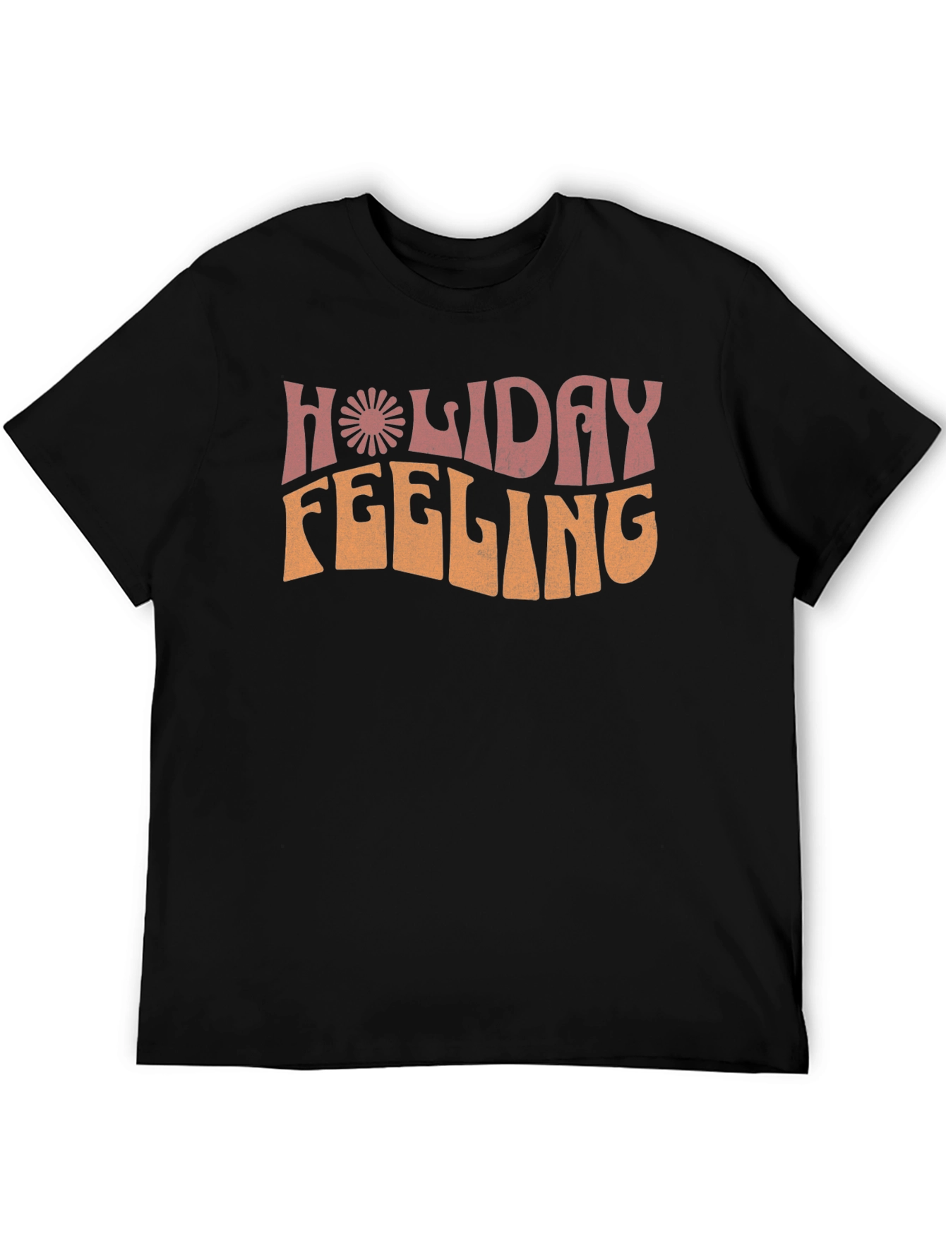 Holiday Feeling Graphic Tee - Retro Style
