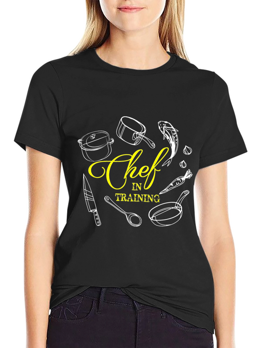 Chef in Training Graphic Tee - Culinary Apprentice T-Shirt