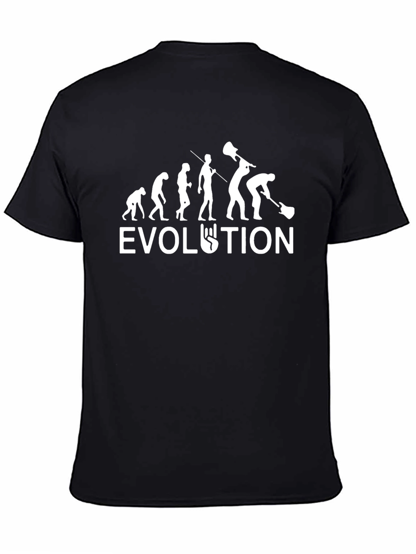 Guitar Evolution T-Shirt - Rock On!