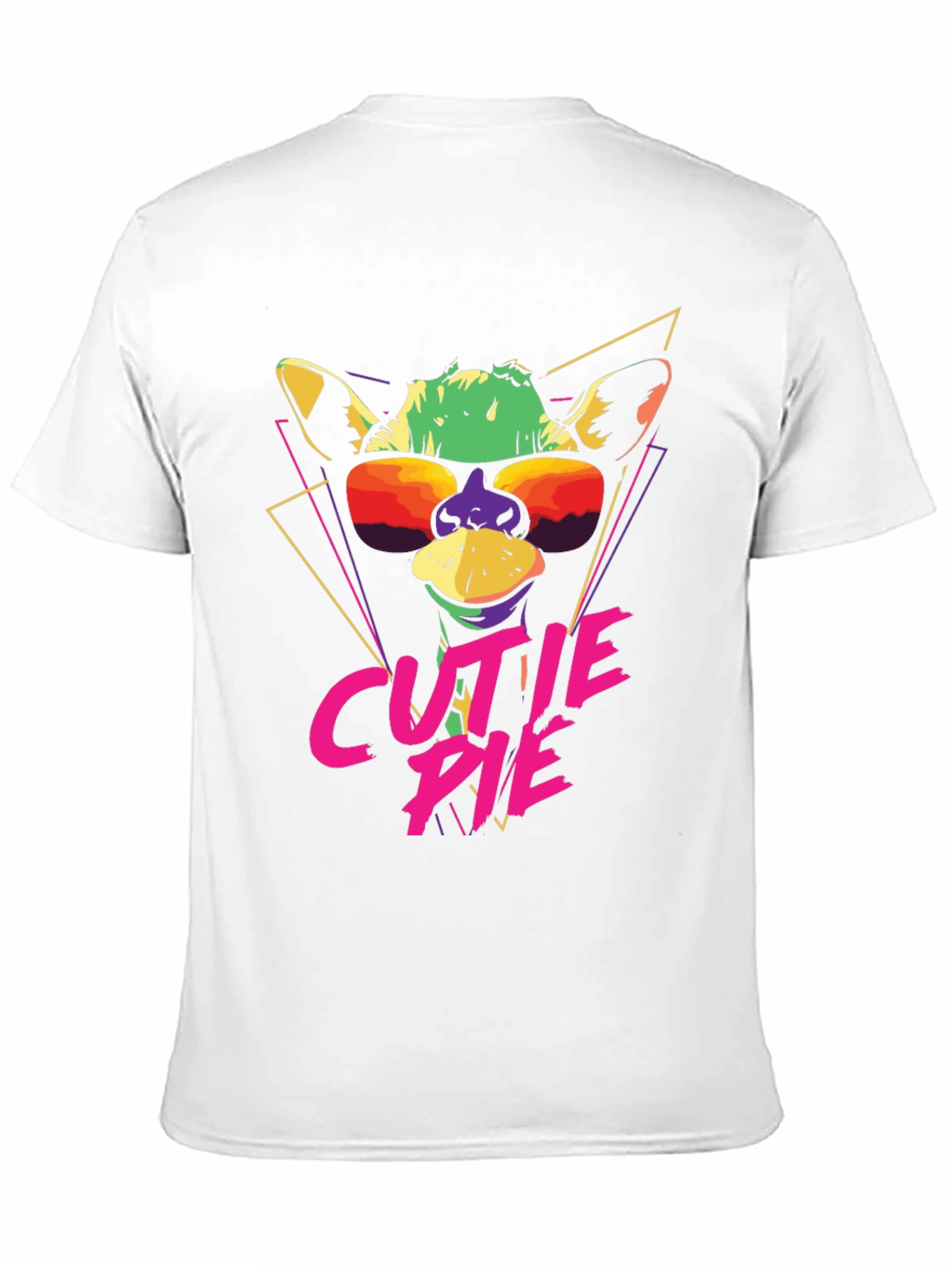 Cool Giraffe Cutie Pie Graphic Tee