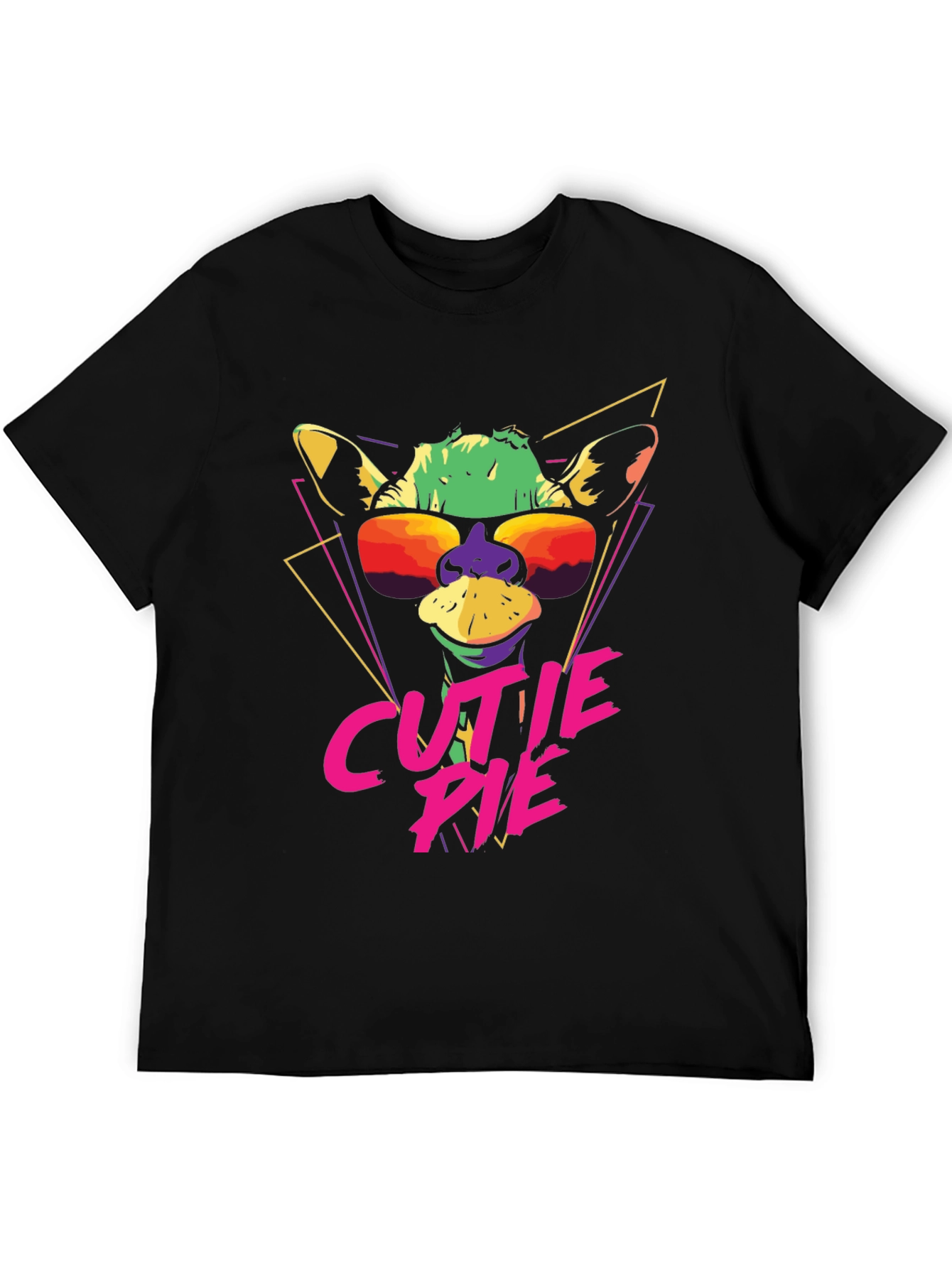 Cool Giraffe Cutie Pie Graphic Tee