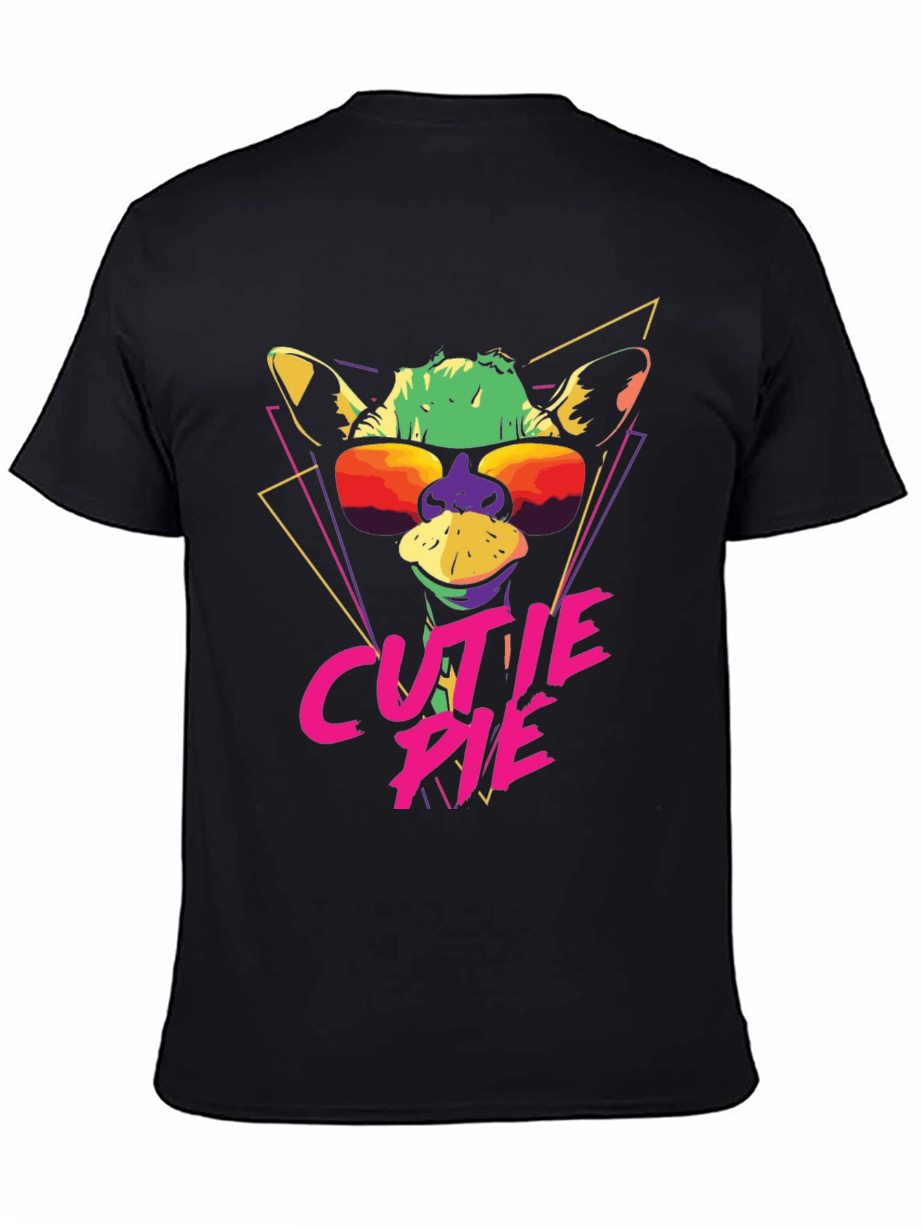 Cool Giraffe Cutie Pie Graphic Tee
