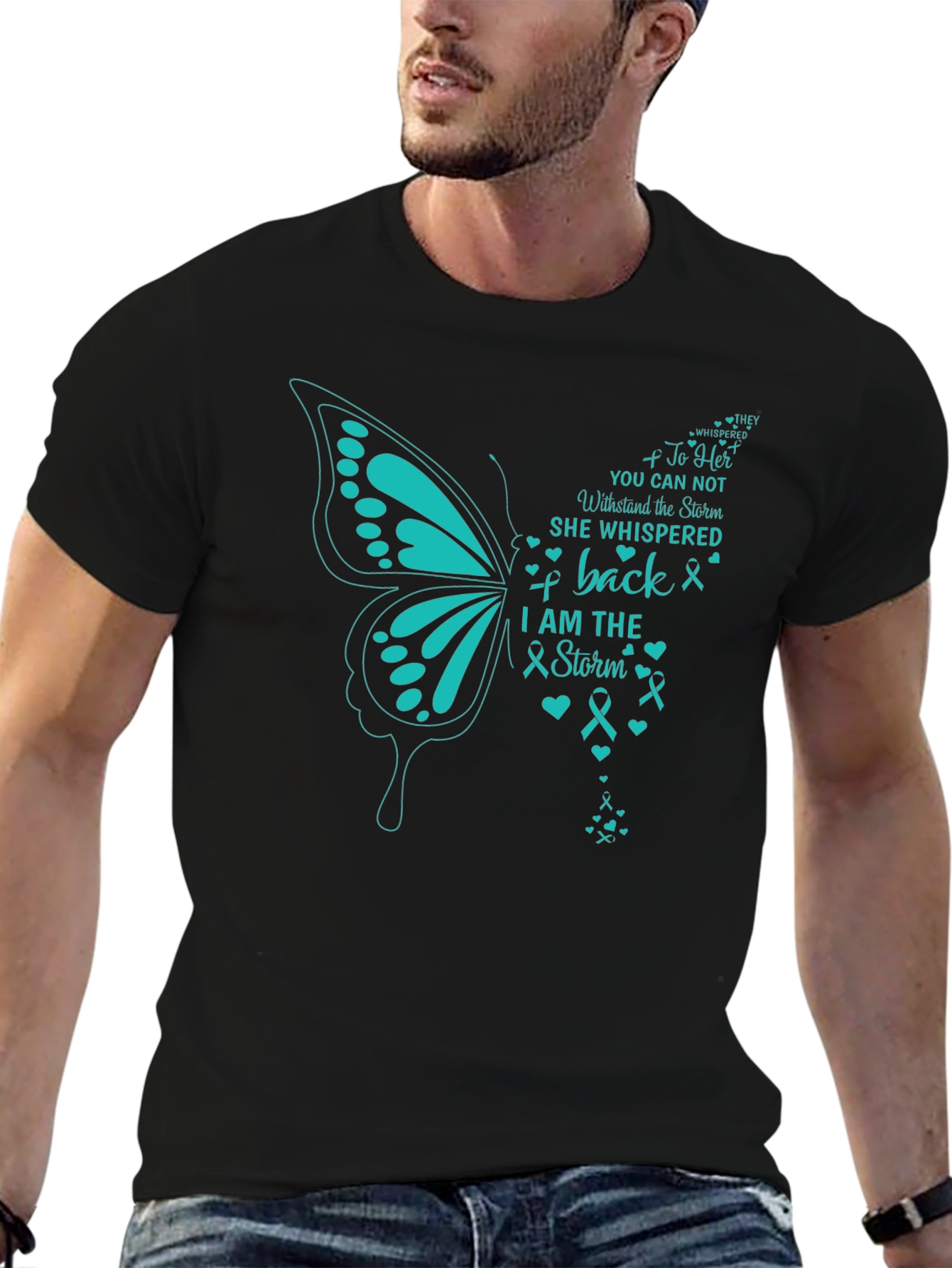 I Am The Storm Butterfly T-Shirt