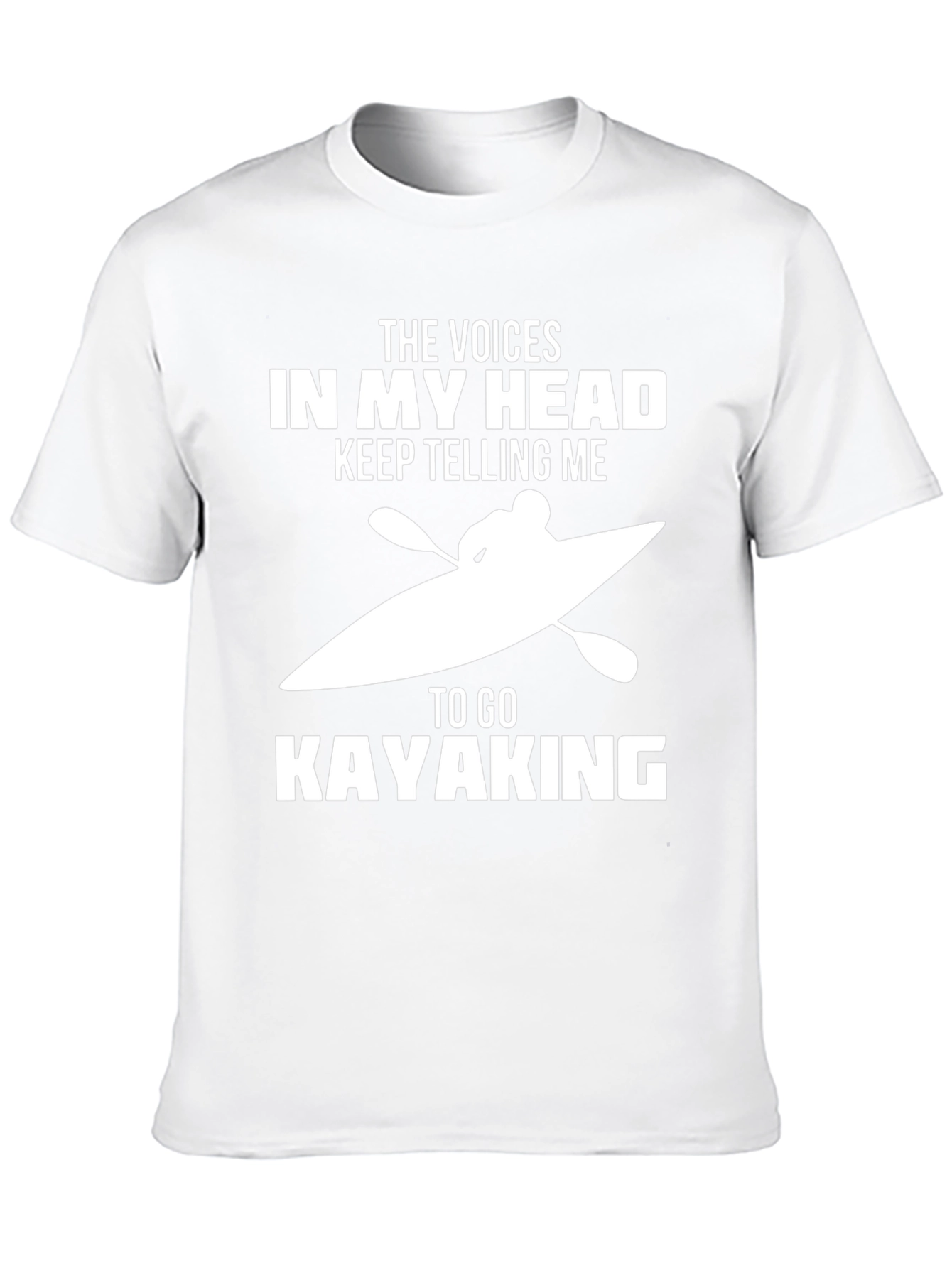 Voices in My Head Kayaking T-Shirt