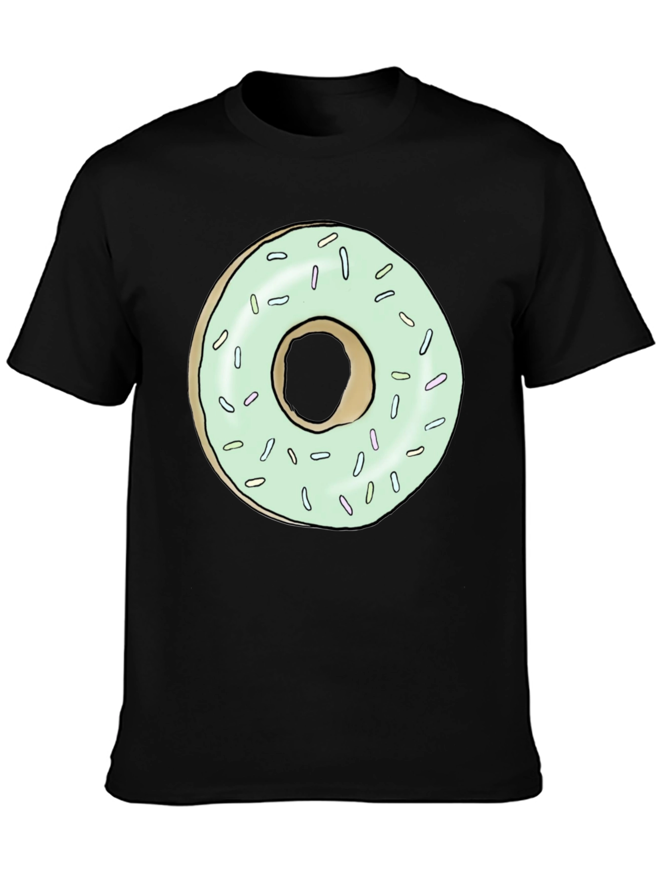Donut Graphic Tee - Sweet Tooth Fashion