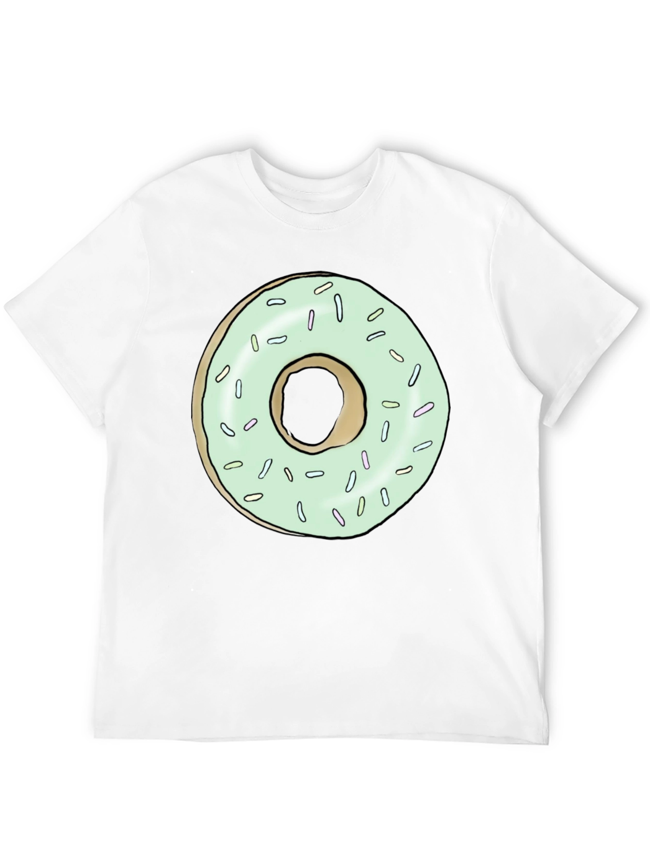 Donut Graphic Tee - Sweet Tooth Fashion