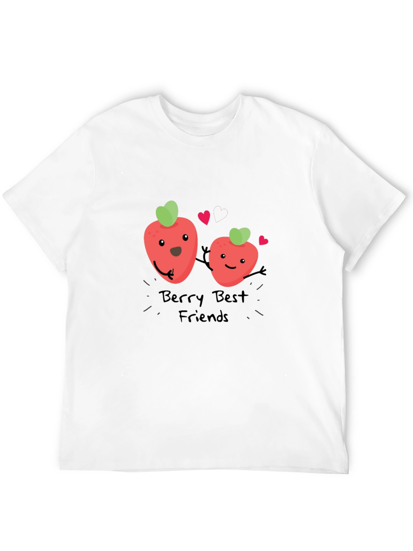 Berry Best Friends Black T-Shirt