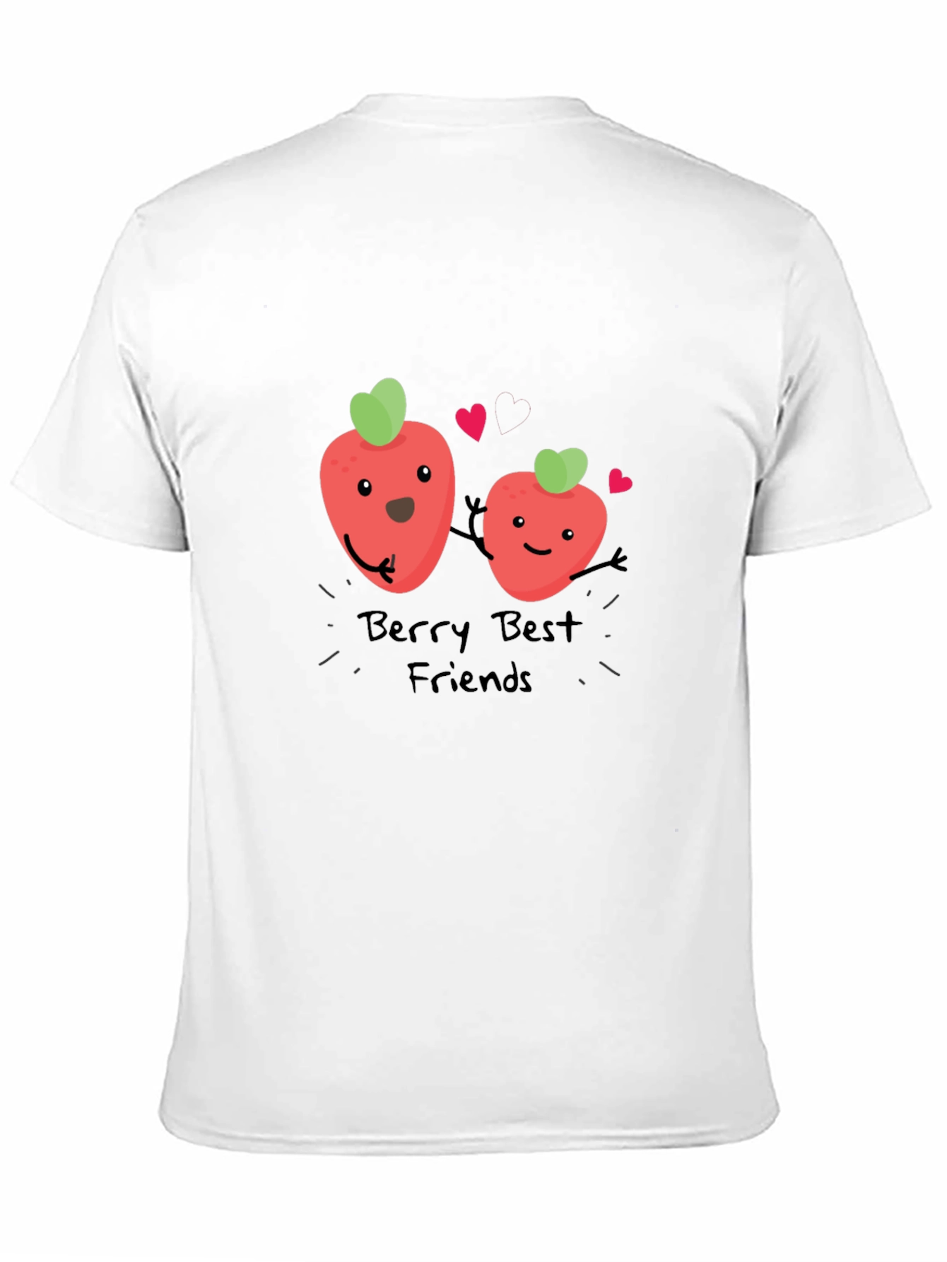 Berry Best Friends Black T-Shirt