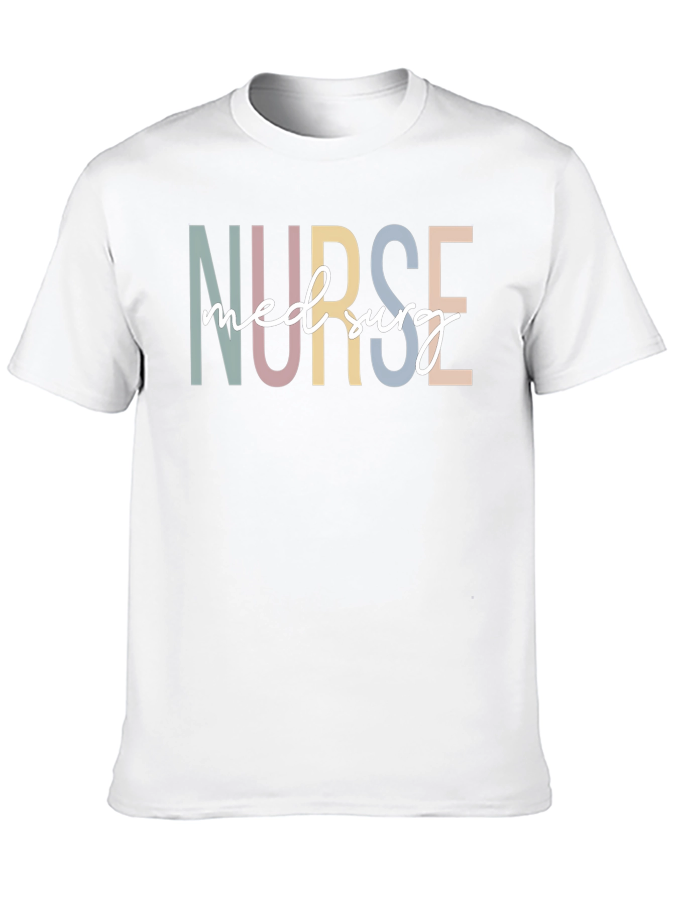 Nurse Med Surg Black T-Shirt