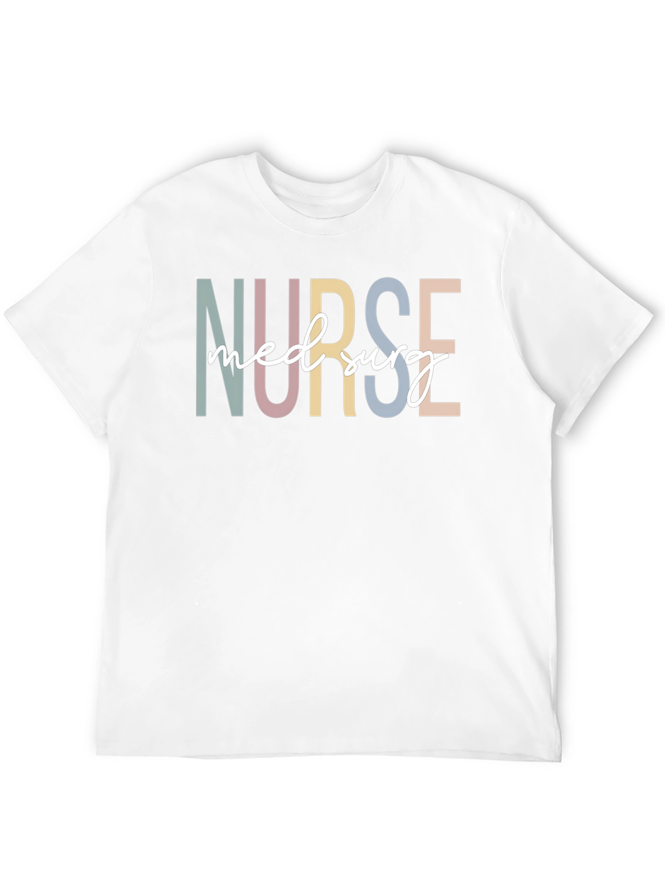 Nurse Med Surg Black T-Shirt