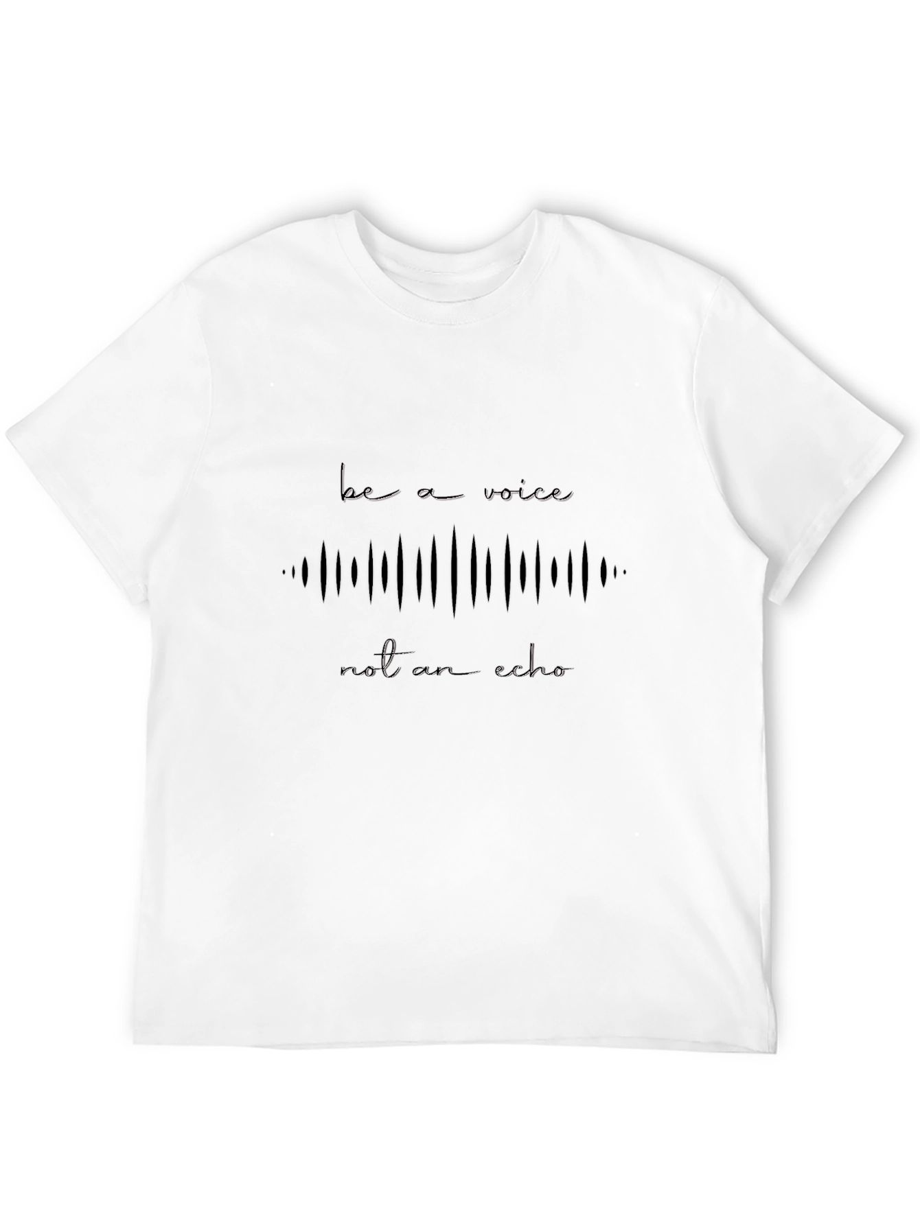 Be A Voice T-Shirt - Motivational Graphic Tee