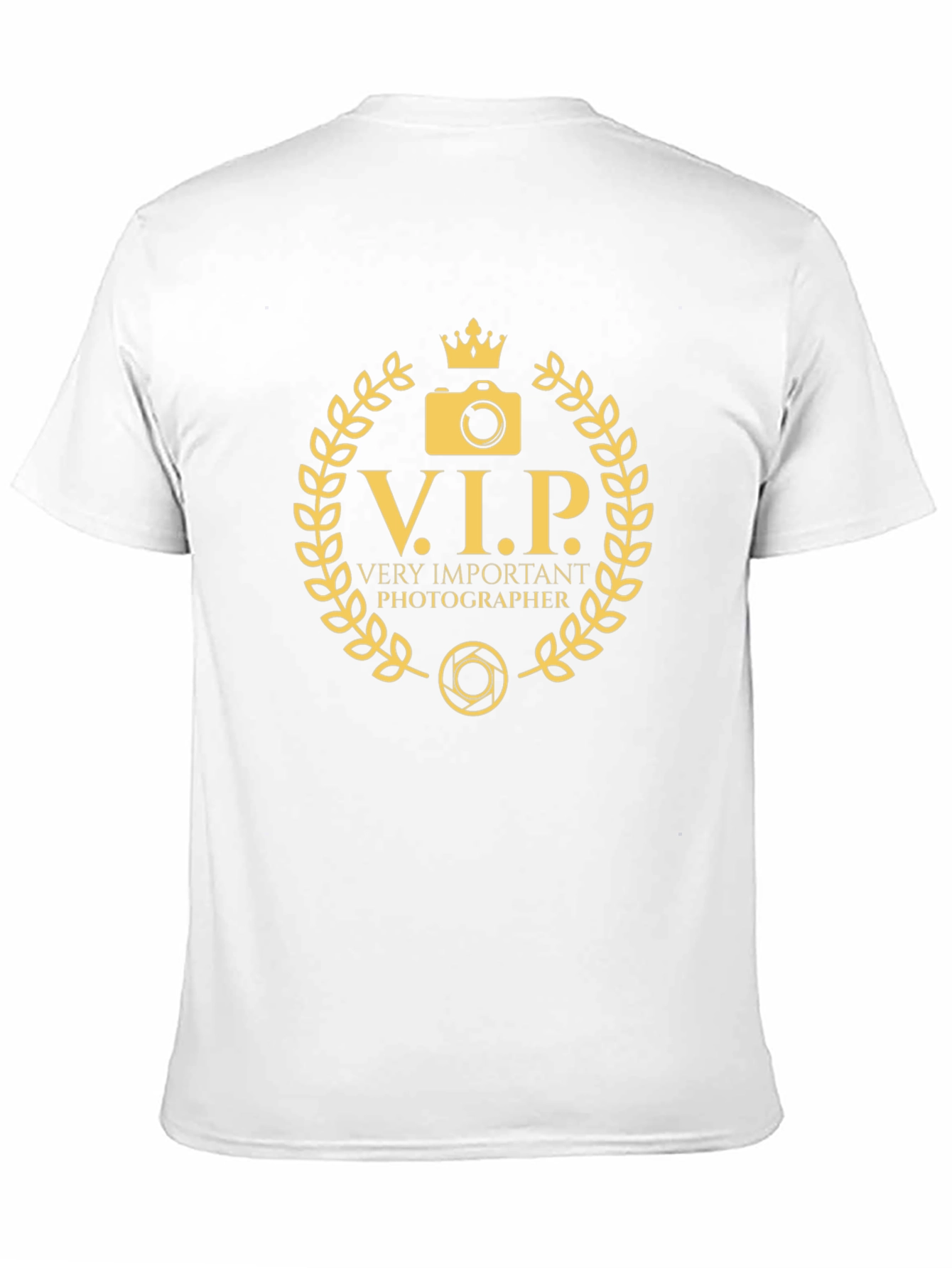 VIP Photographer Black T-Shirt