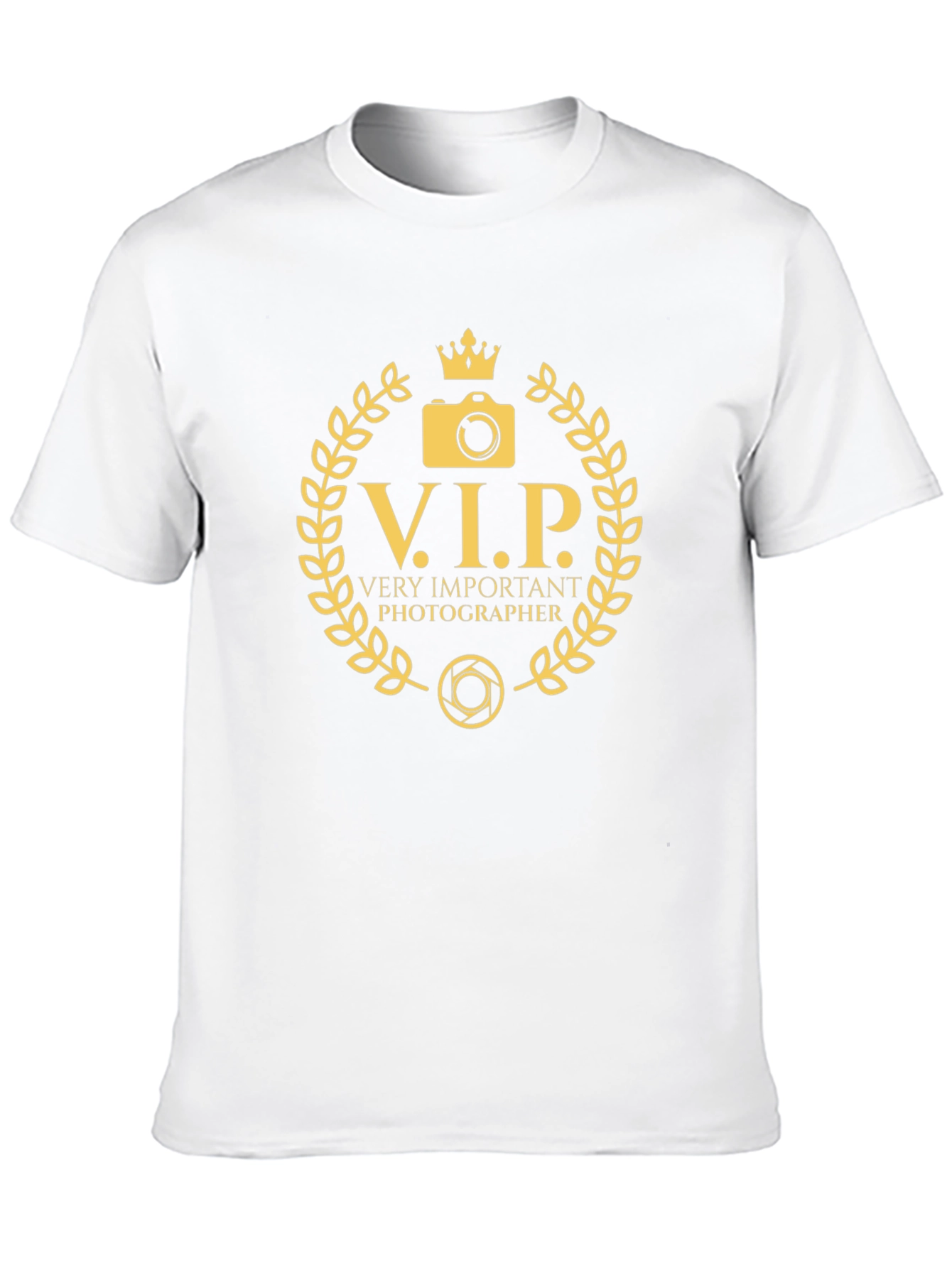 VIP Photographer Black T-Shirt