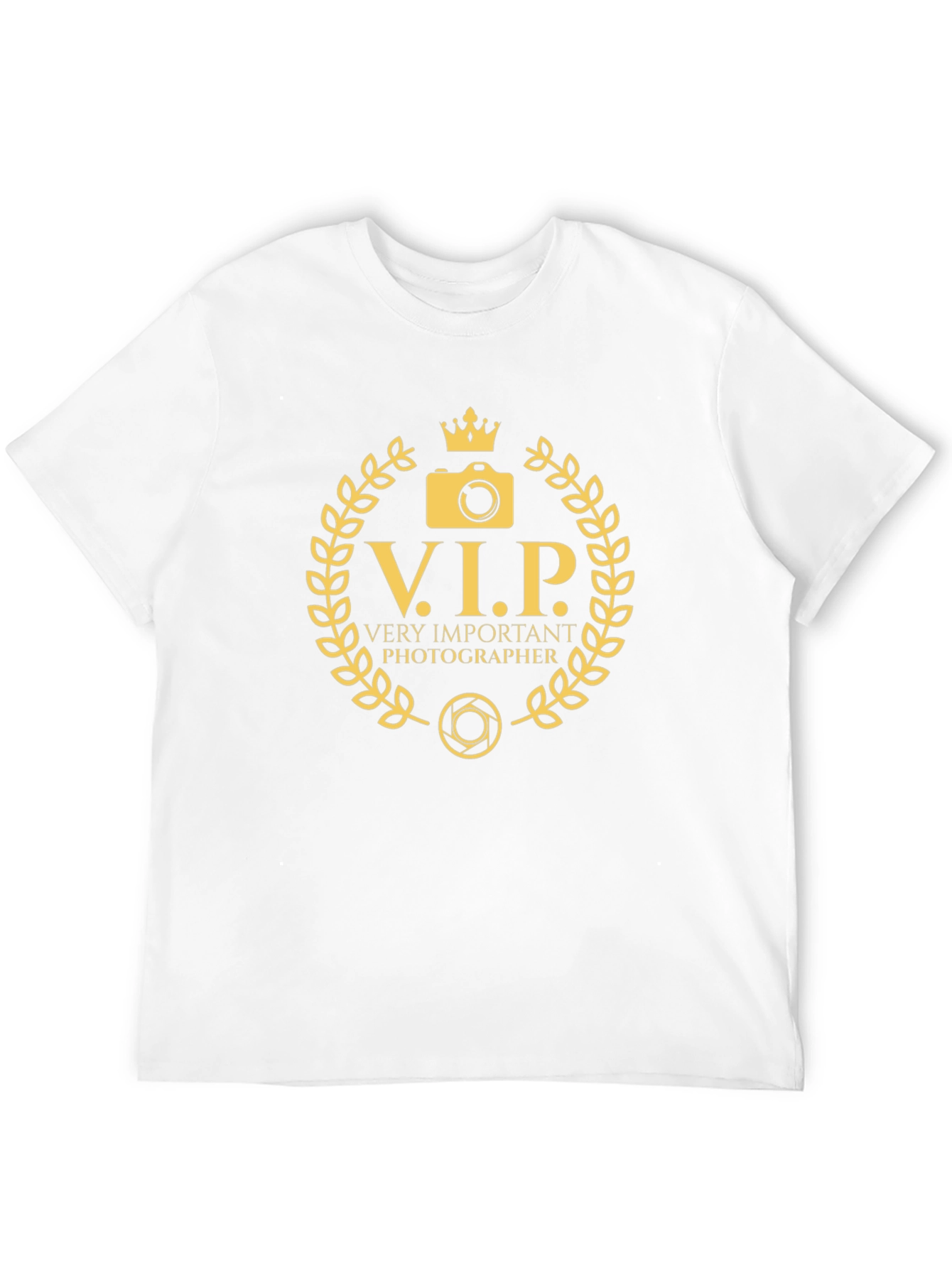 VIP Photographer Black T-Shirt