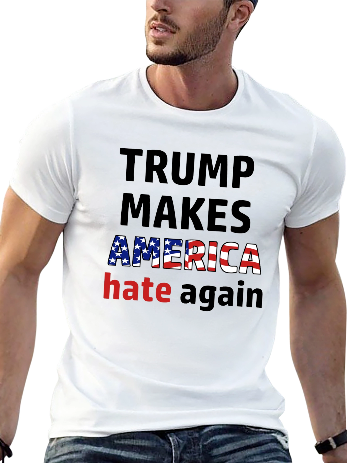 Trump Makes America Hate Again Graphic T-Shirt