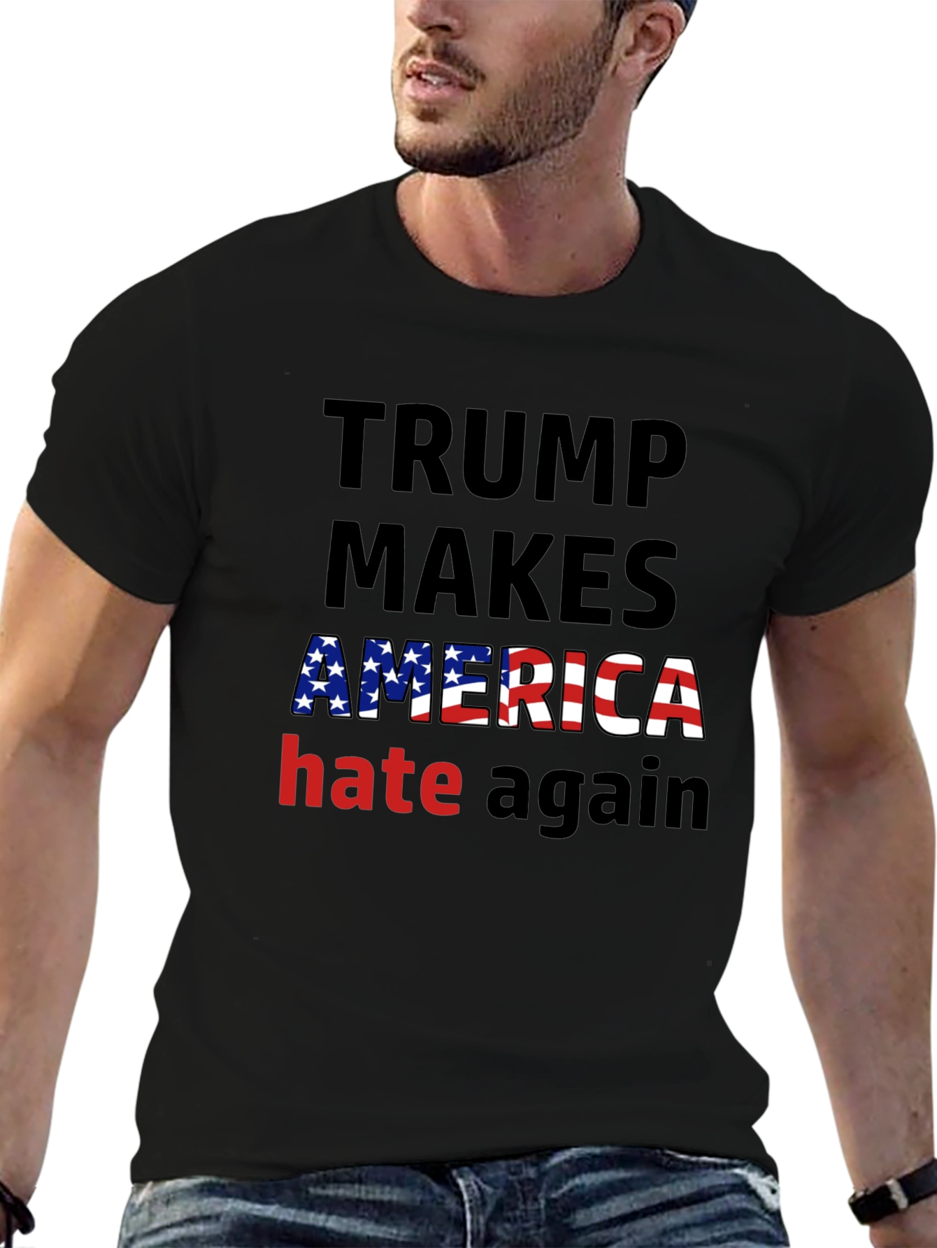 Trump Makes America Hate Again Graphic T-Shirt