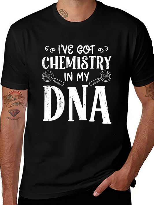 Chemistry DNA Graphic T-Shirt - Science Tee