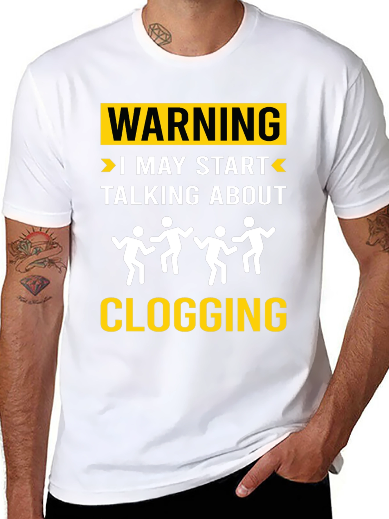 Warning Clogging T-Shirt