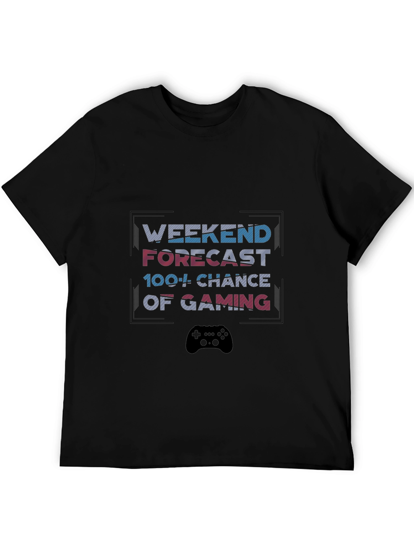 Weekend Gaming Forecast Graphic Tee
