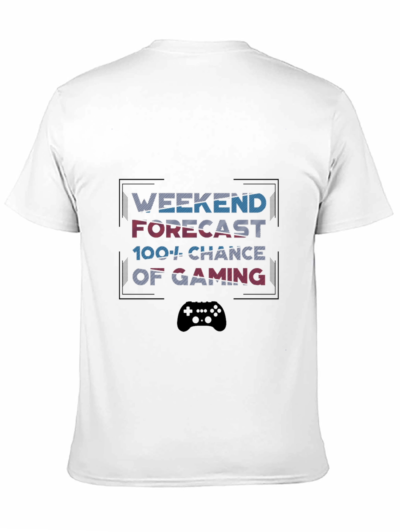 Weekend Gaming Forecast Graphic Tee