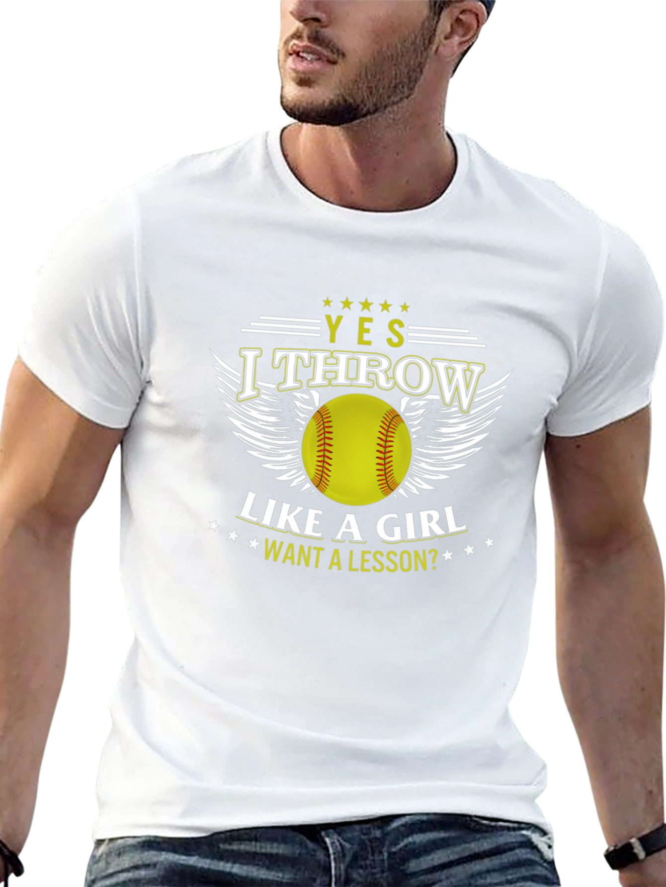 Yes I Throw Like A Girl T-Shirt