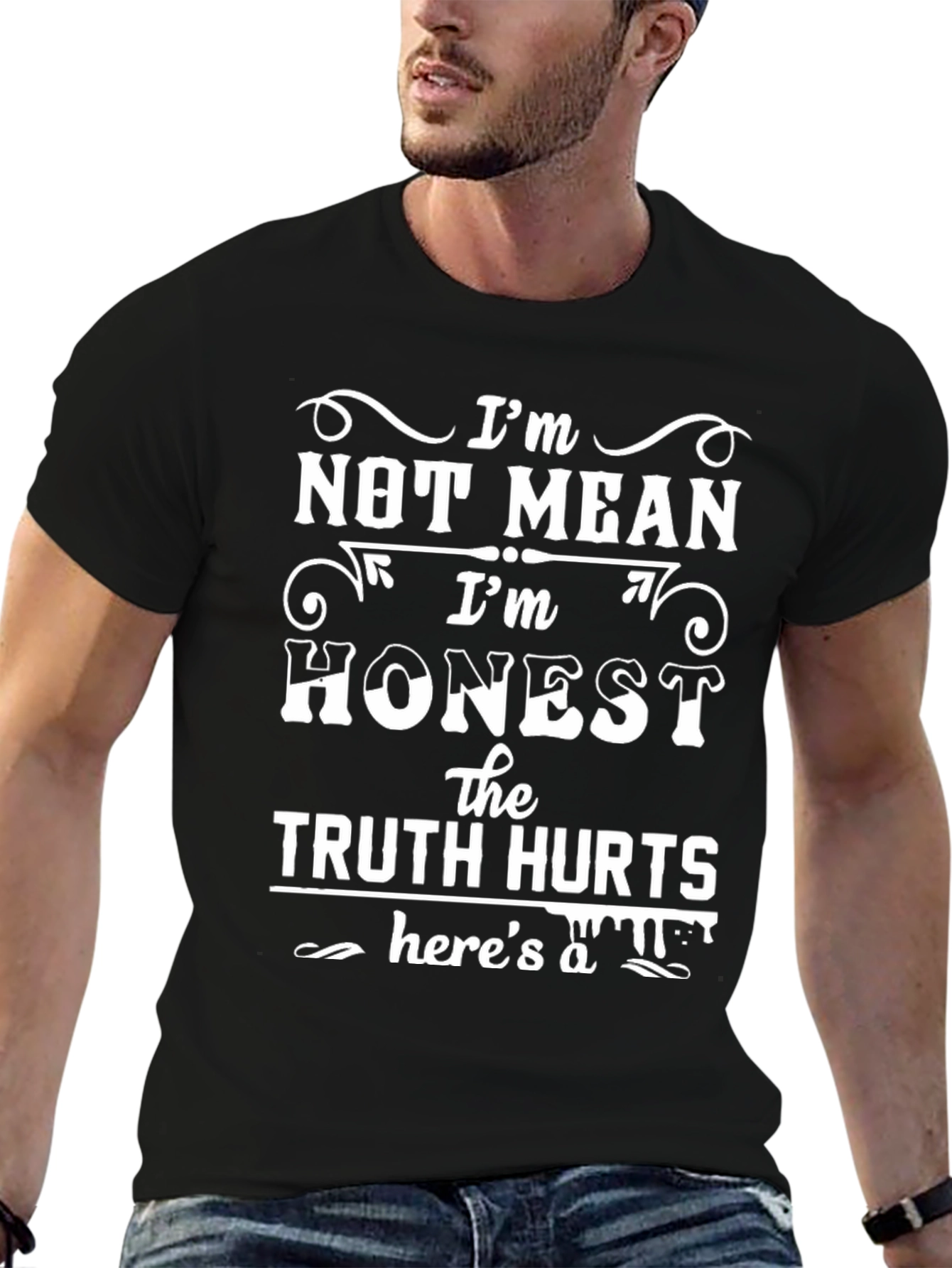 Funny T-Shirt - Im Not Mean Im Honest