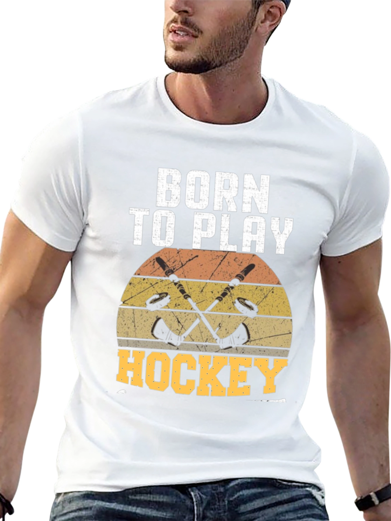 Born to Play Hockey T-Shirt