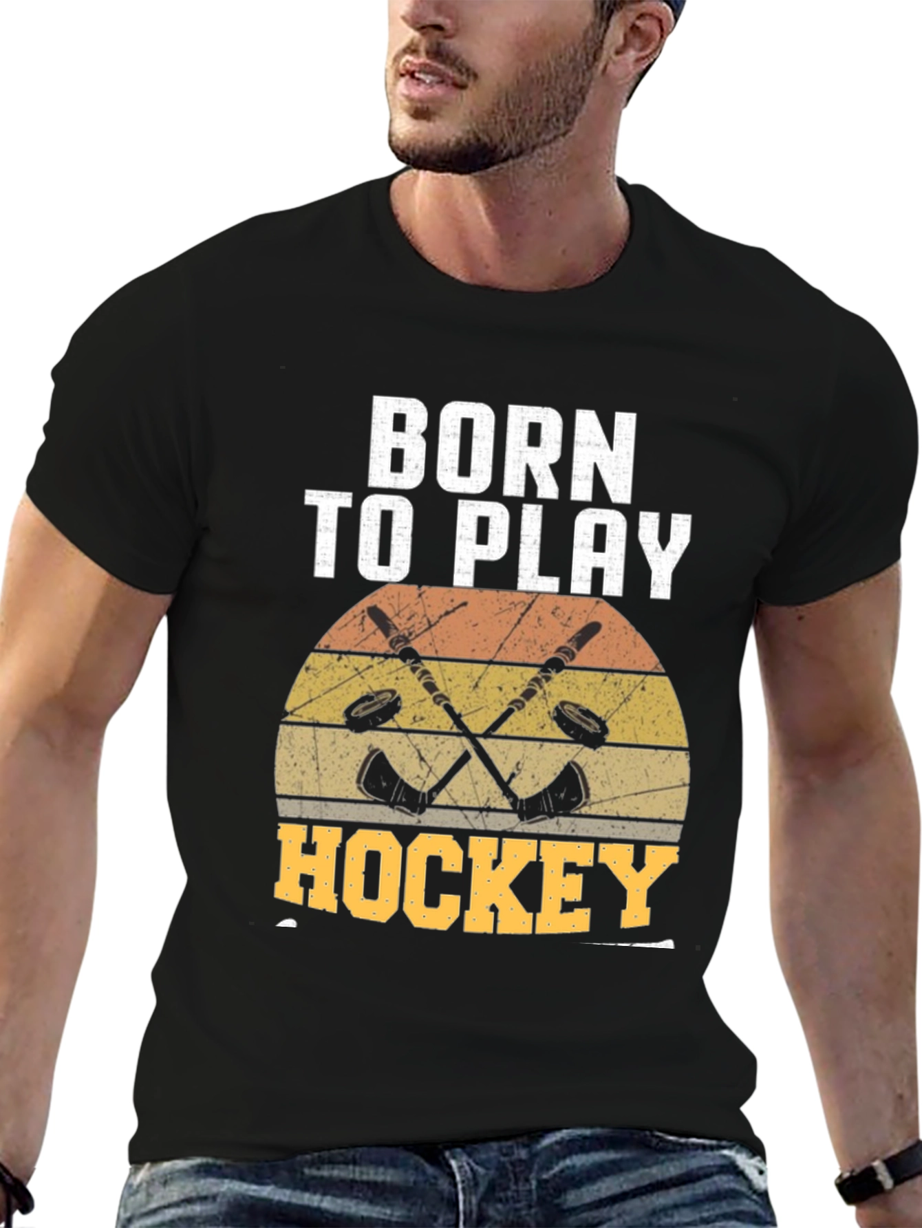Born to Play Hockey T-Shirt