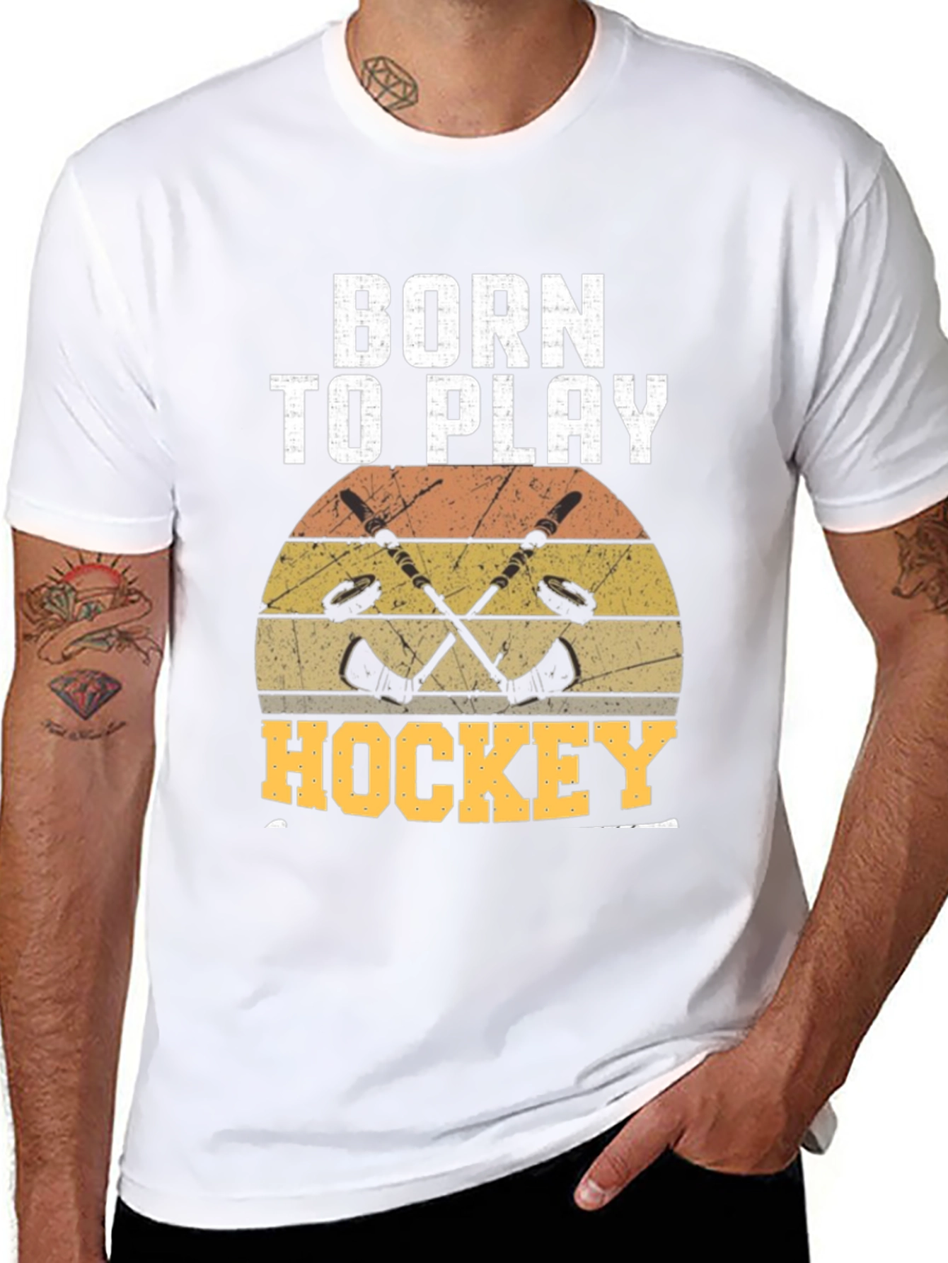 Born to Play Hockey T-Shirt
