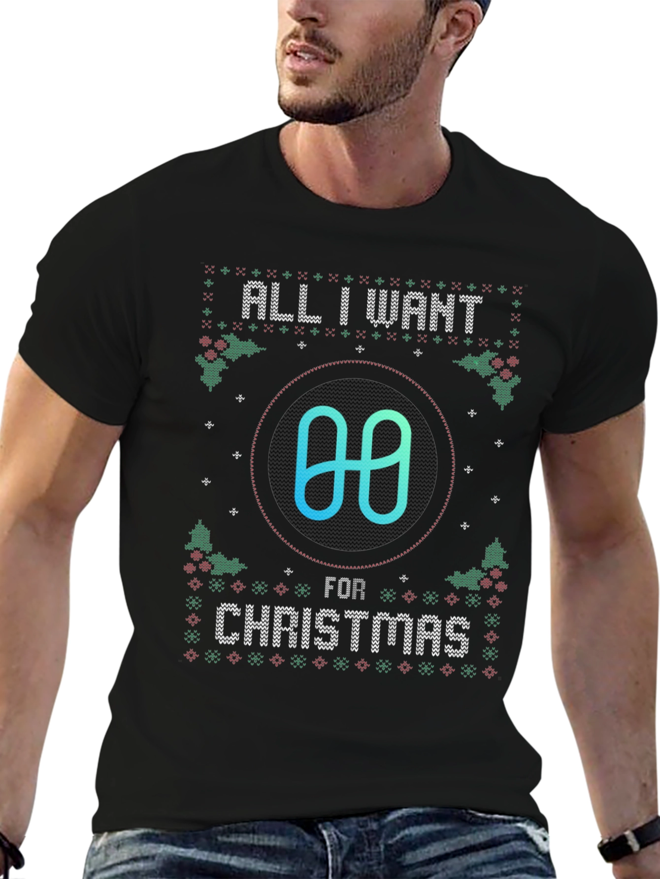 All I Want Harmony ONE Ugly Christmas Sweater T-Shirt