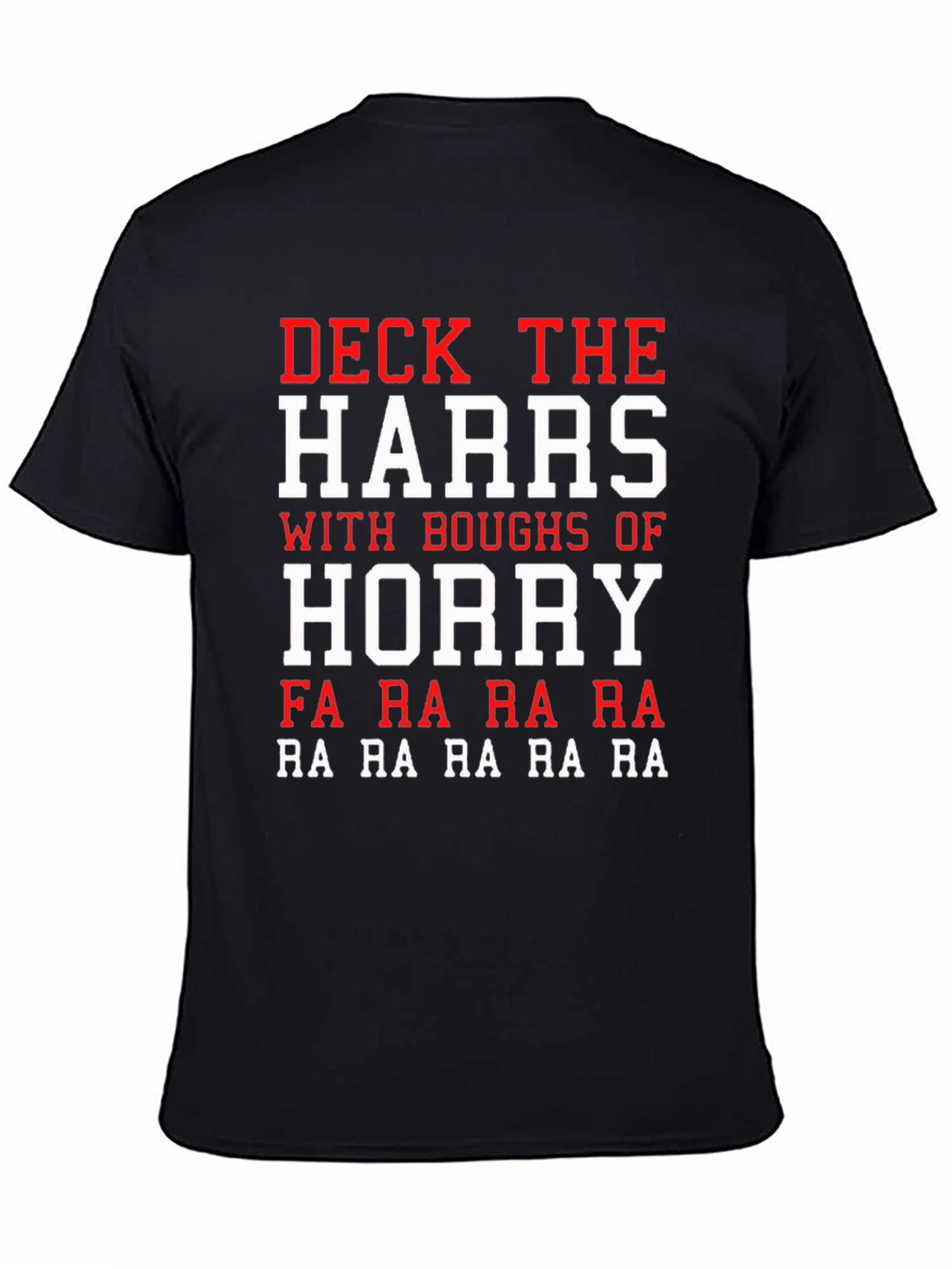 Deck the Harrs Funny Holiday T-Shirt