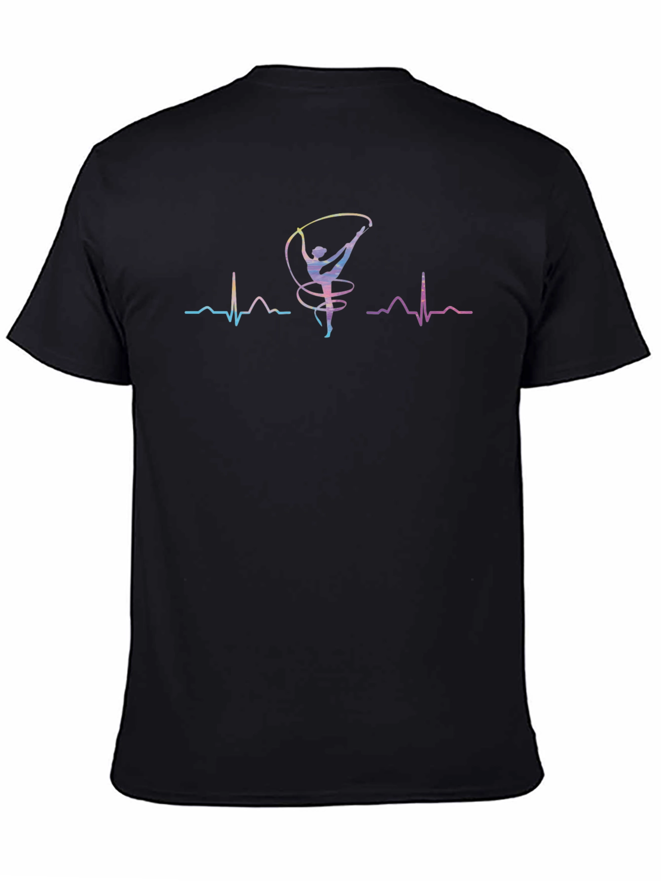 Gymnastics Heartbeat T-Shirt - Rhythmic Dance Tee
