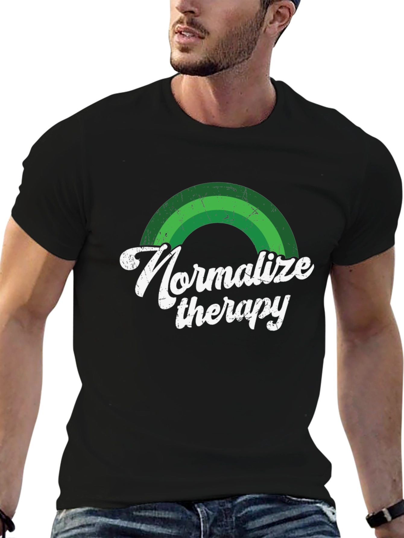 Normalize Therapy Tee - Mental Health Awareness T-Shirt