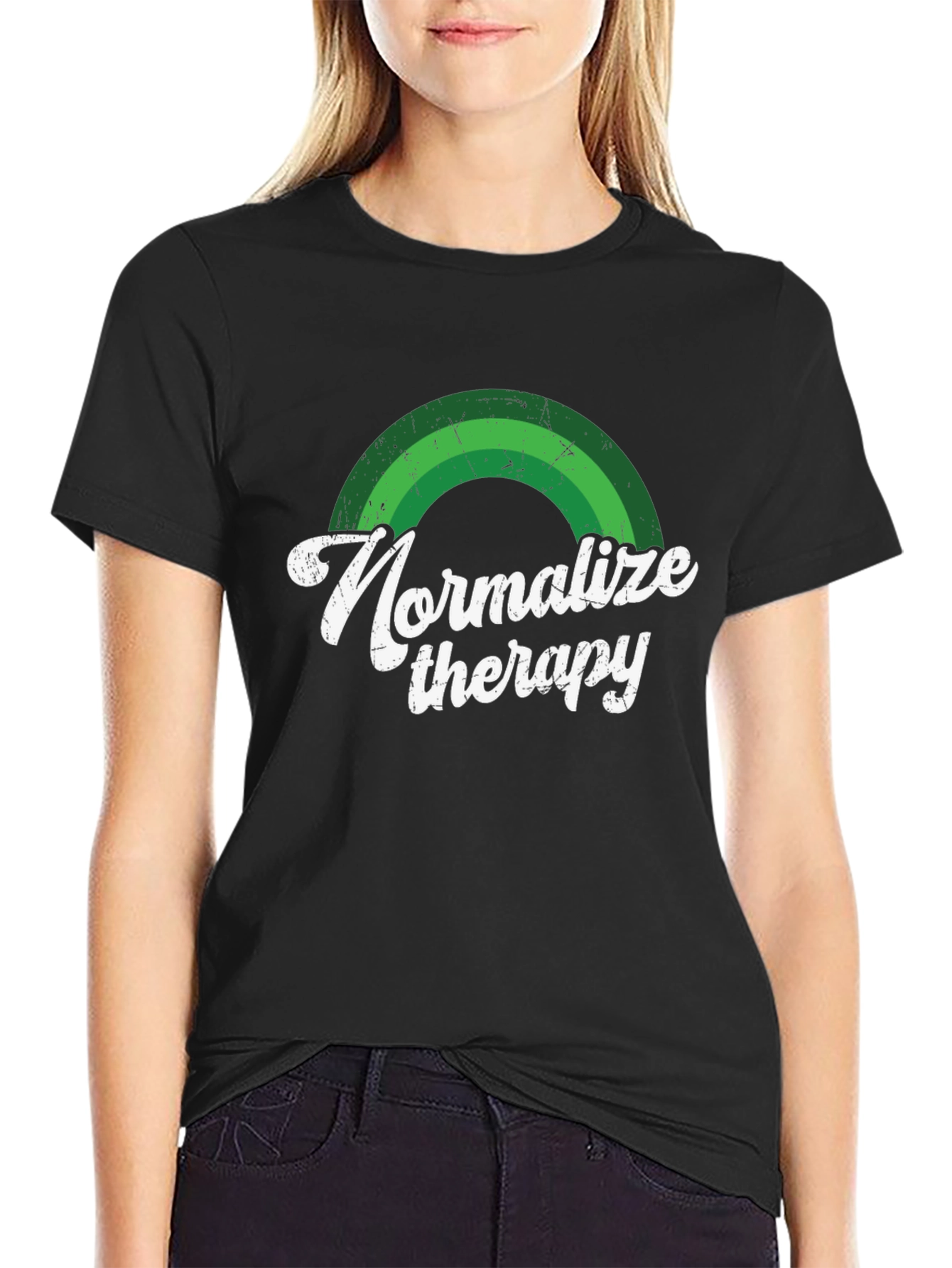 Normalize Therapy Tee - Mental Health Awareness T-Shirt