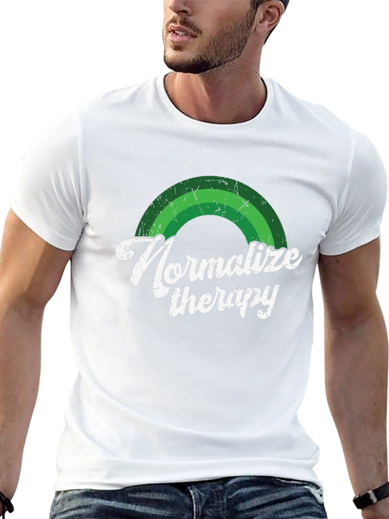 Normalize Therapy Tee - Mental Health Awareness T-Shirt
