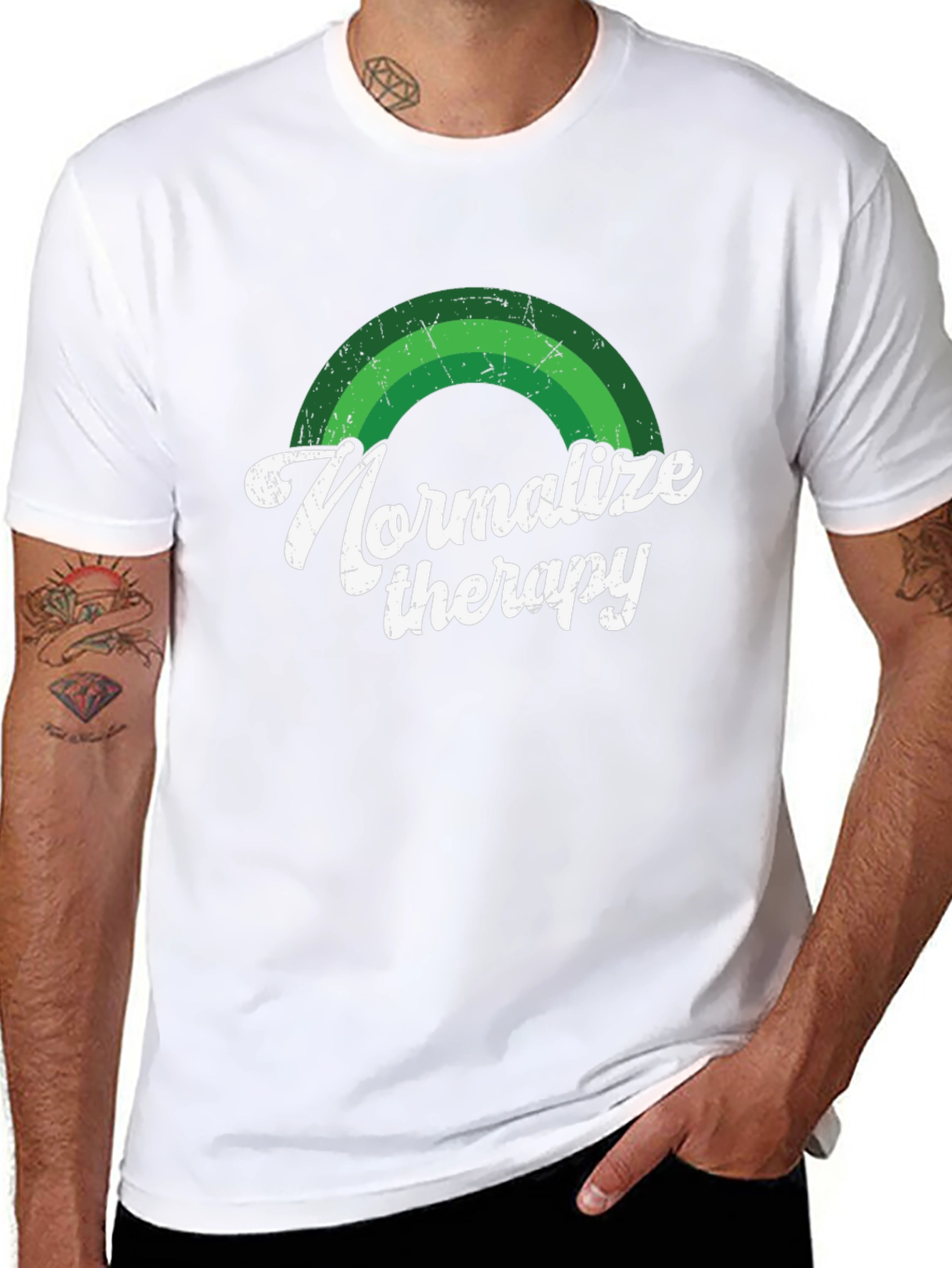 Normalize Therapy Tee - Mental Health Awareness T-Shirt