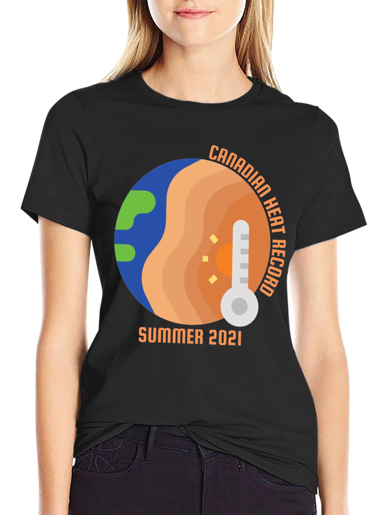 Canadian Heat Record Summer 2021 T-Shirt