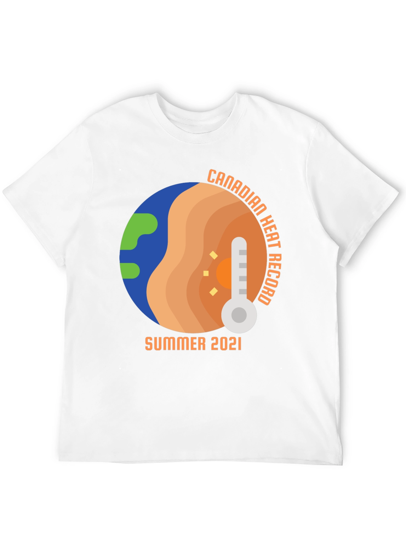 Canadian Heat Record Summer 2021 T-Shirt