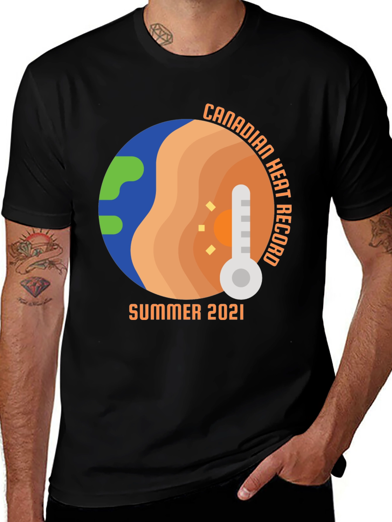 Canadian Heat Record Summer 2021 T-Shirt