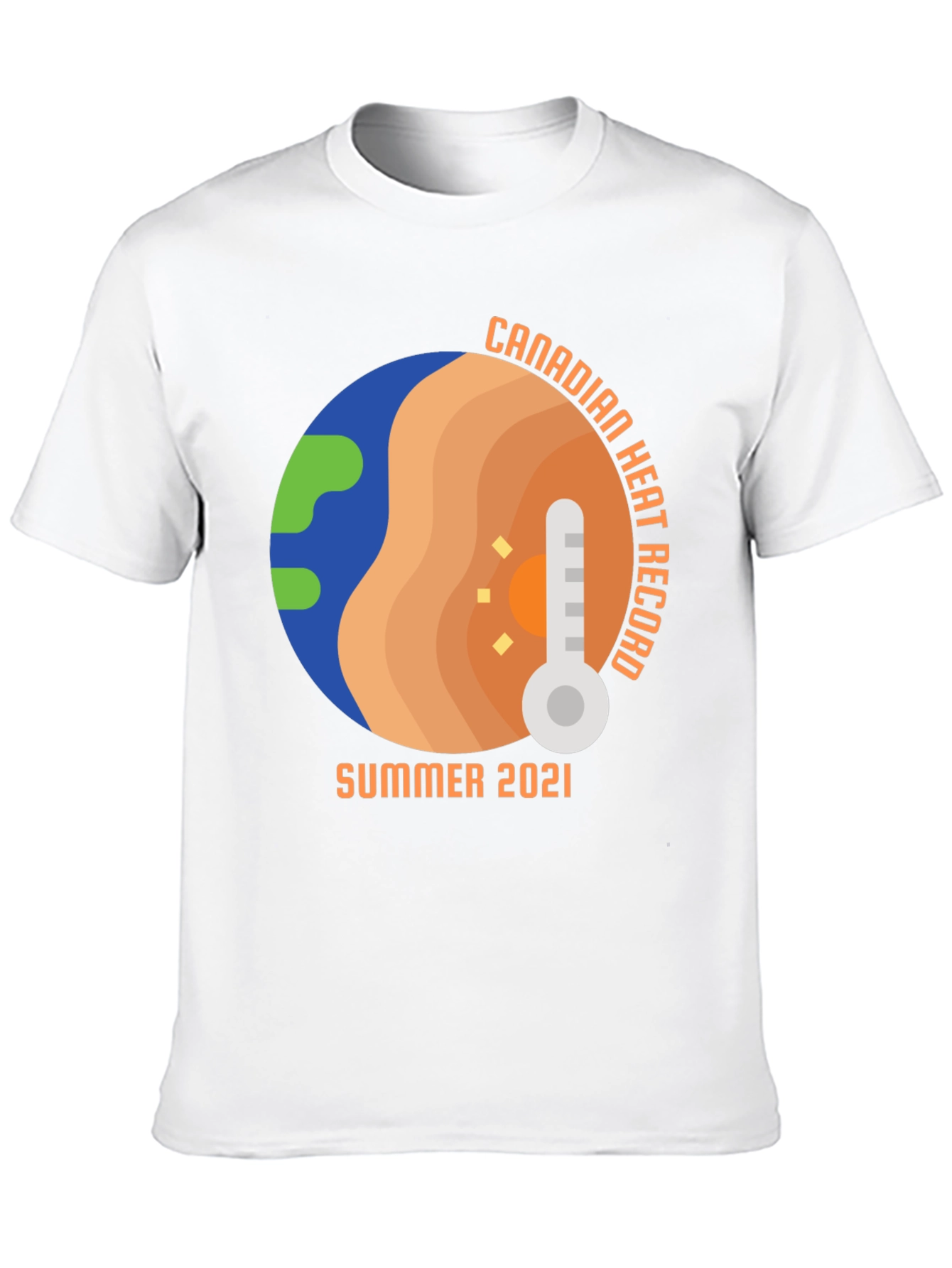 Canadian Heat Record Summer 2021 T-Shirt