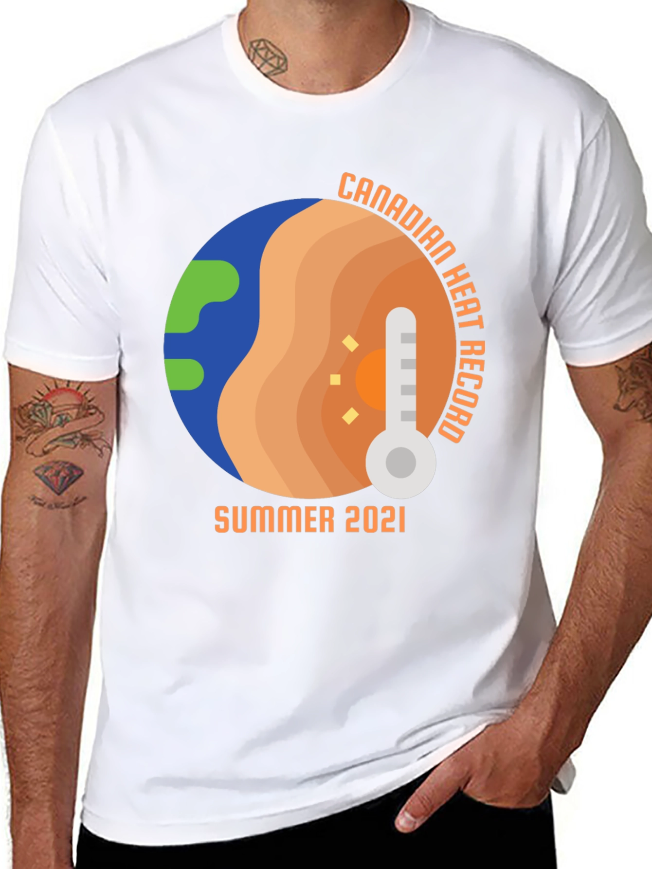 Canadian Heat Record Summer 2021 T-Shirt