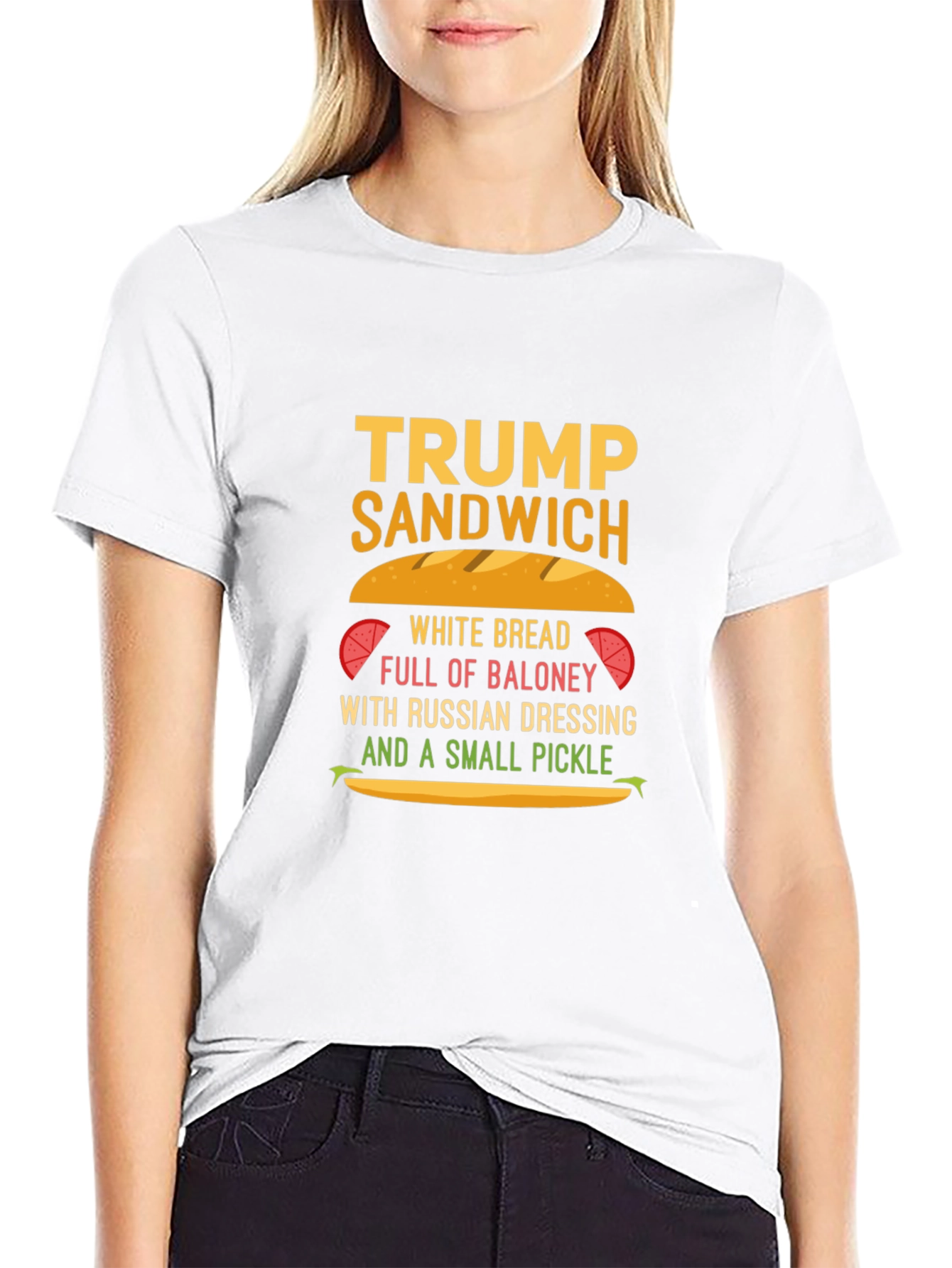 Trump Sandwich Graphic T-Shirt