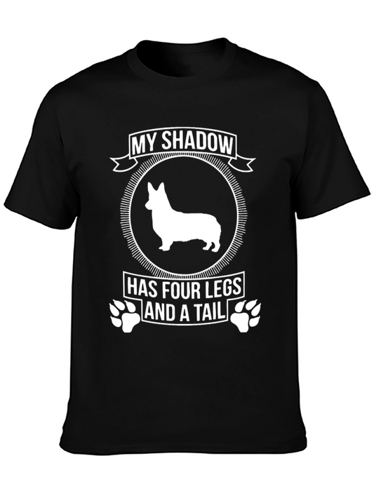 My Shadow Has Four Legs and a Tail Dog Lover T-Shirt