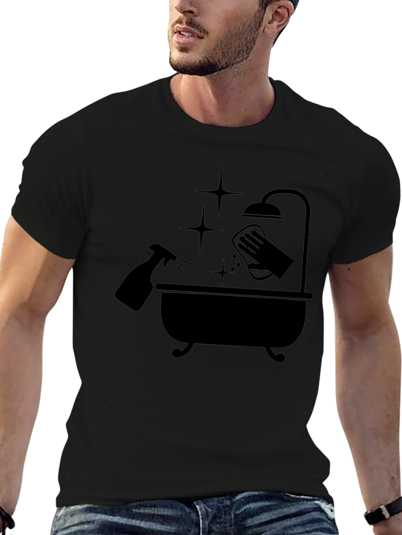 Cleaning Time T-Shirt