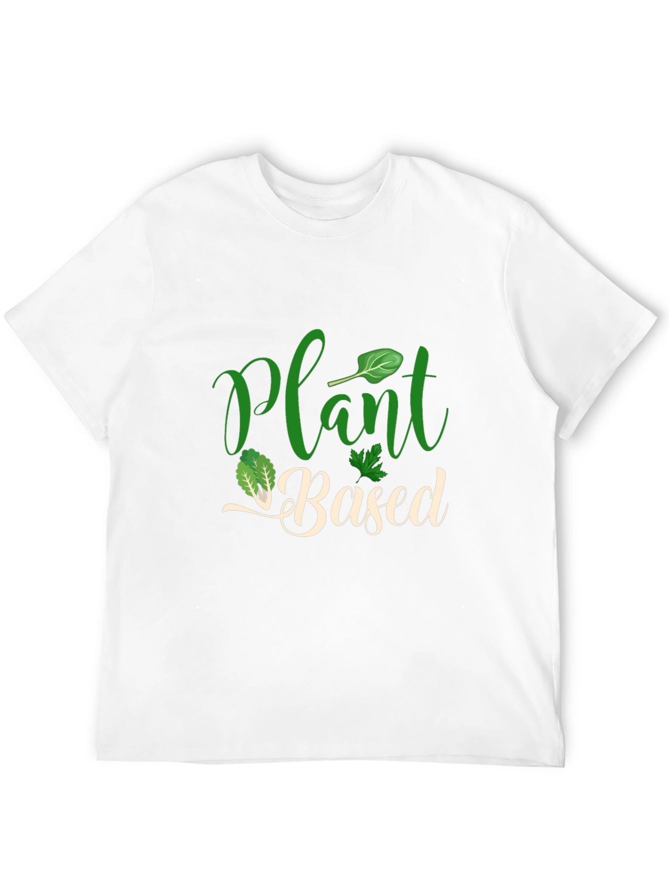 Plant Based Black T-Shirt Vegan Lifestyle Tee