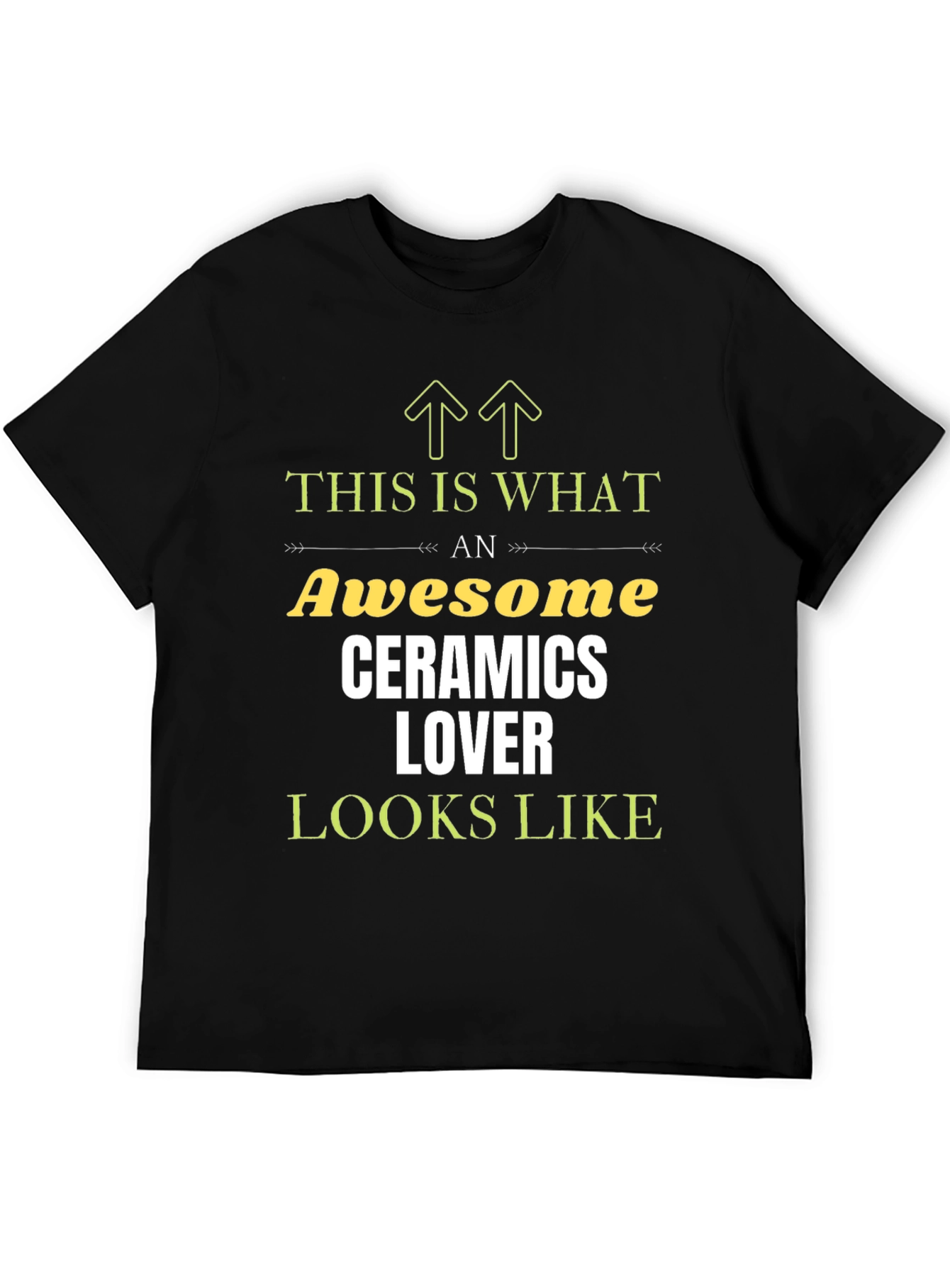 Awesome Ceramics Lover Graphic T-Shirt