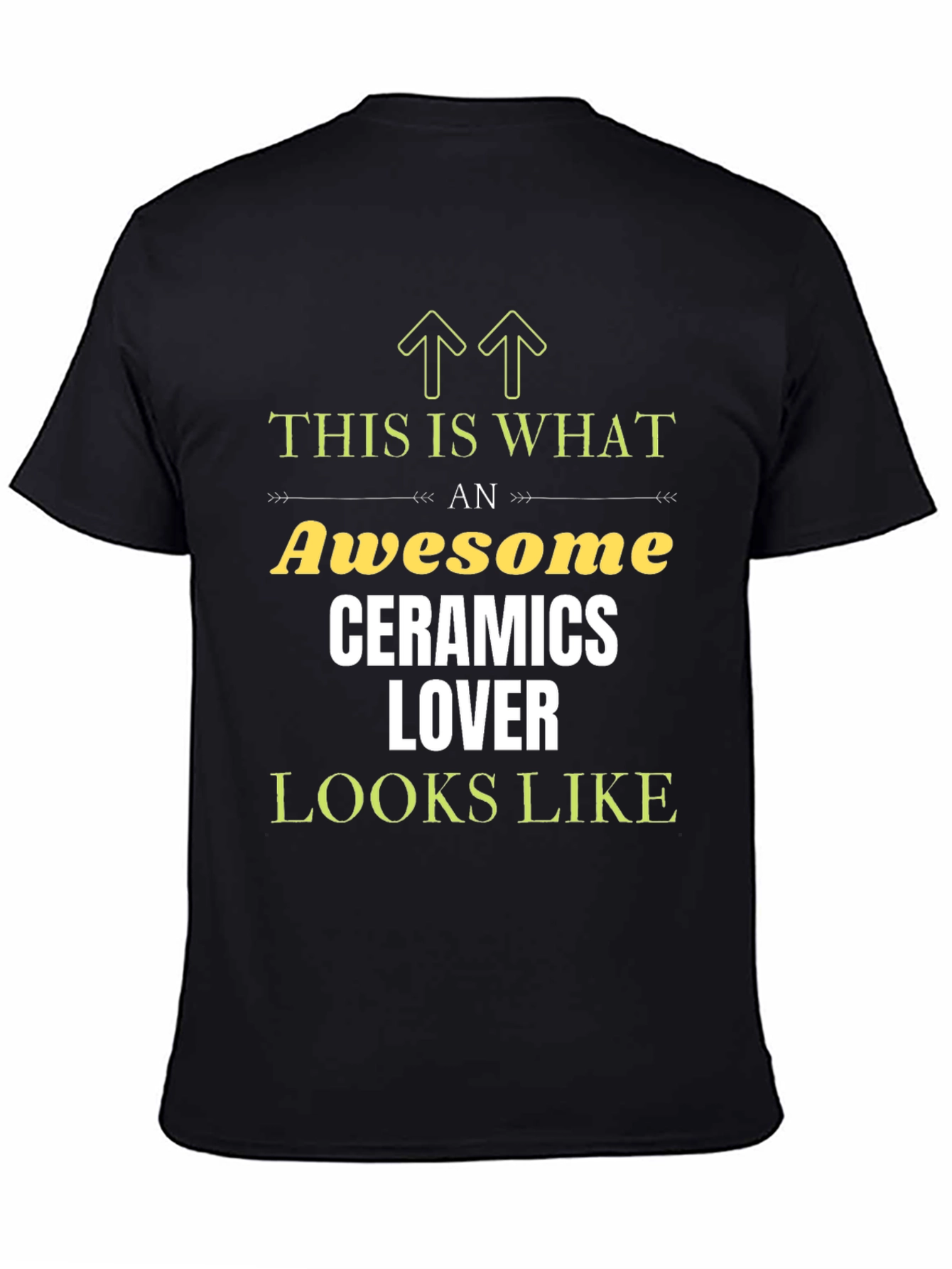 Awesome Ceramics Lover Graphic T-Shirt
