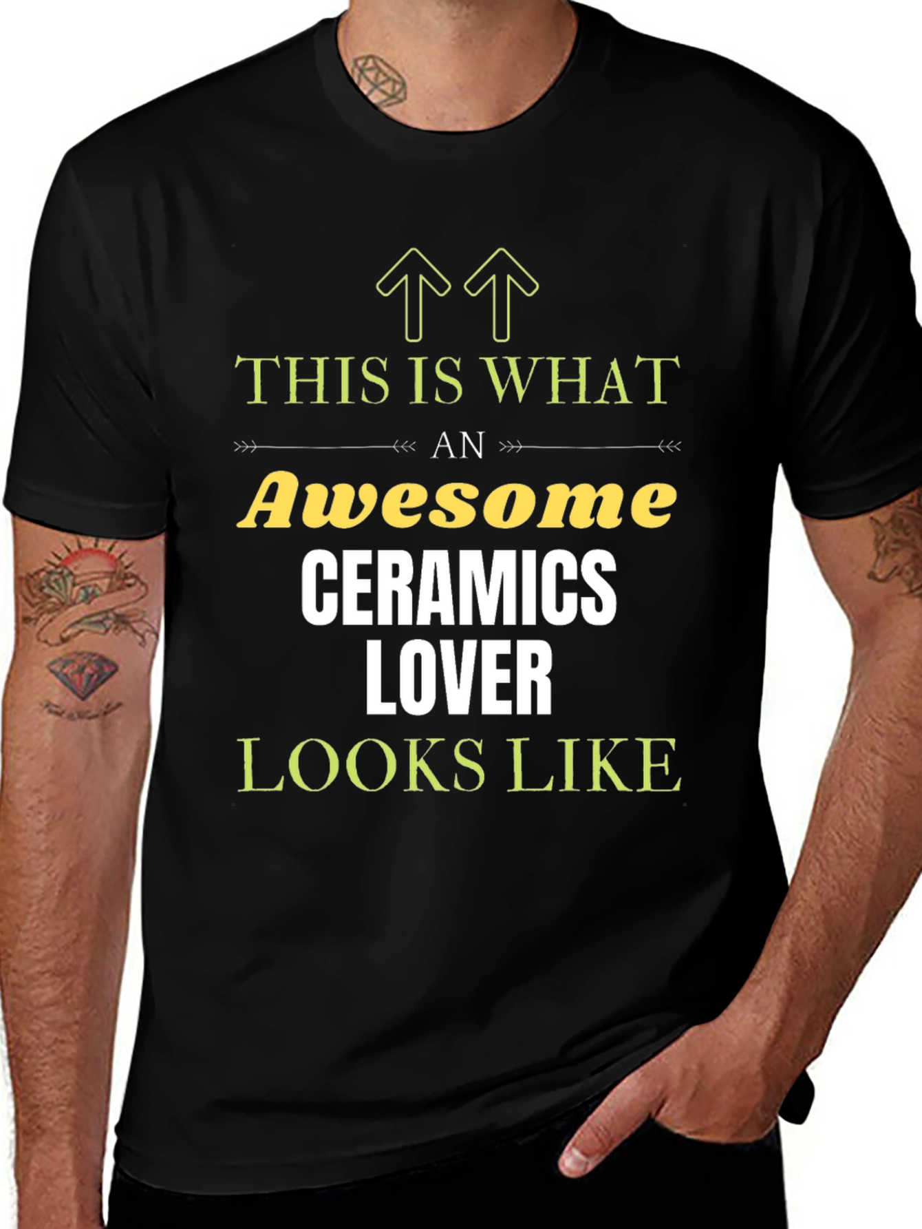 Awesome Ceramics Lover Graphic T-Shirt