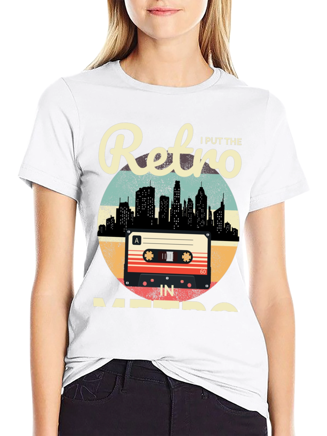 Retro Music Cassette Tape Graphic Tee