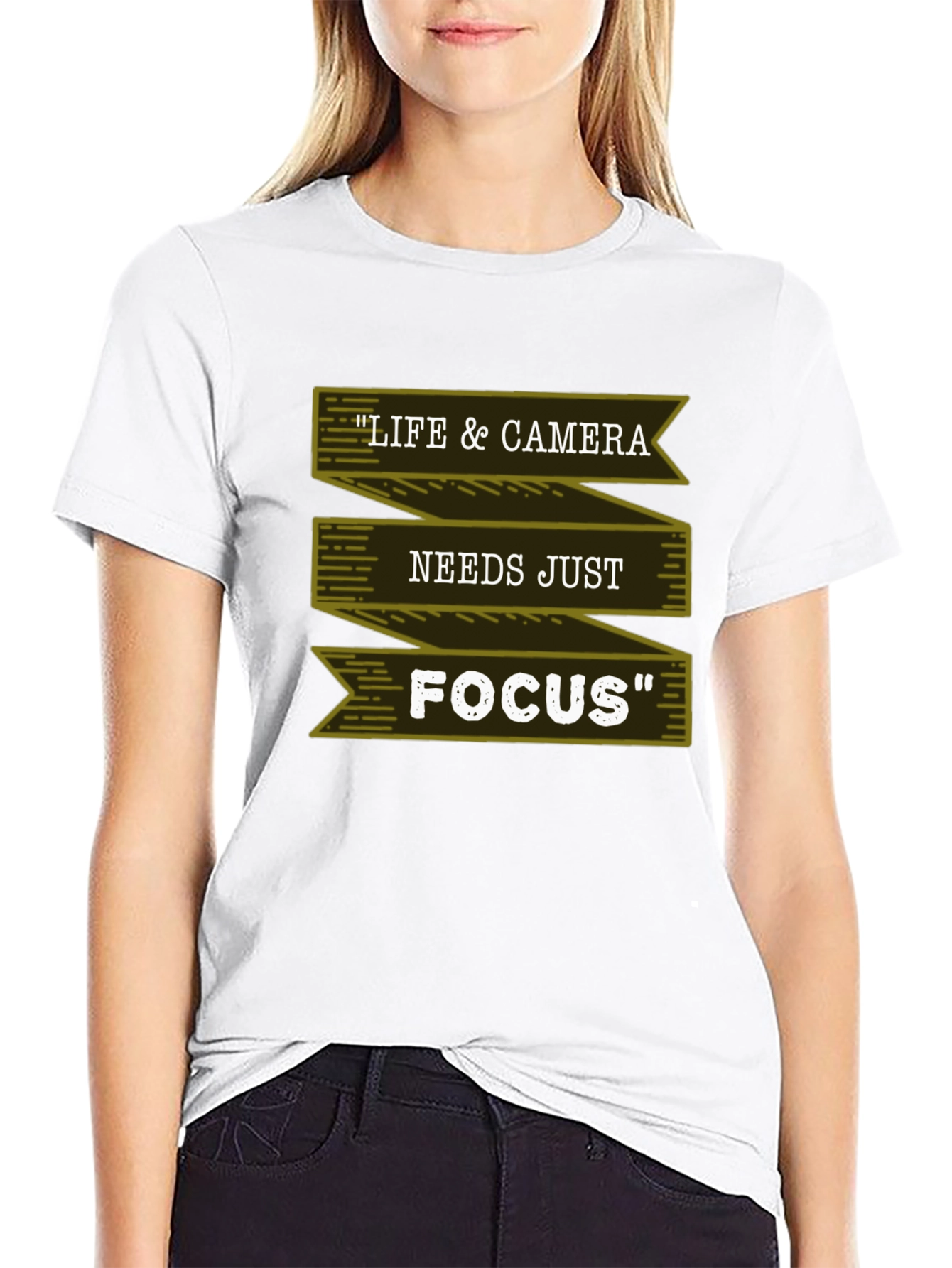 Life & Camera Focus Graphic Tee